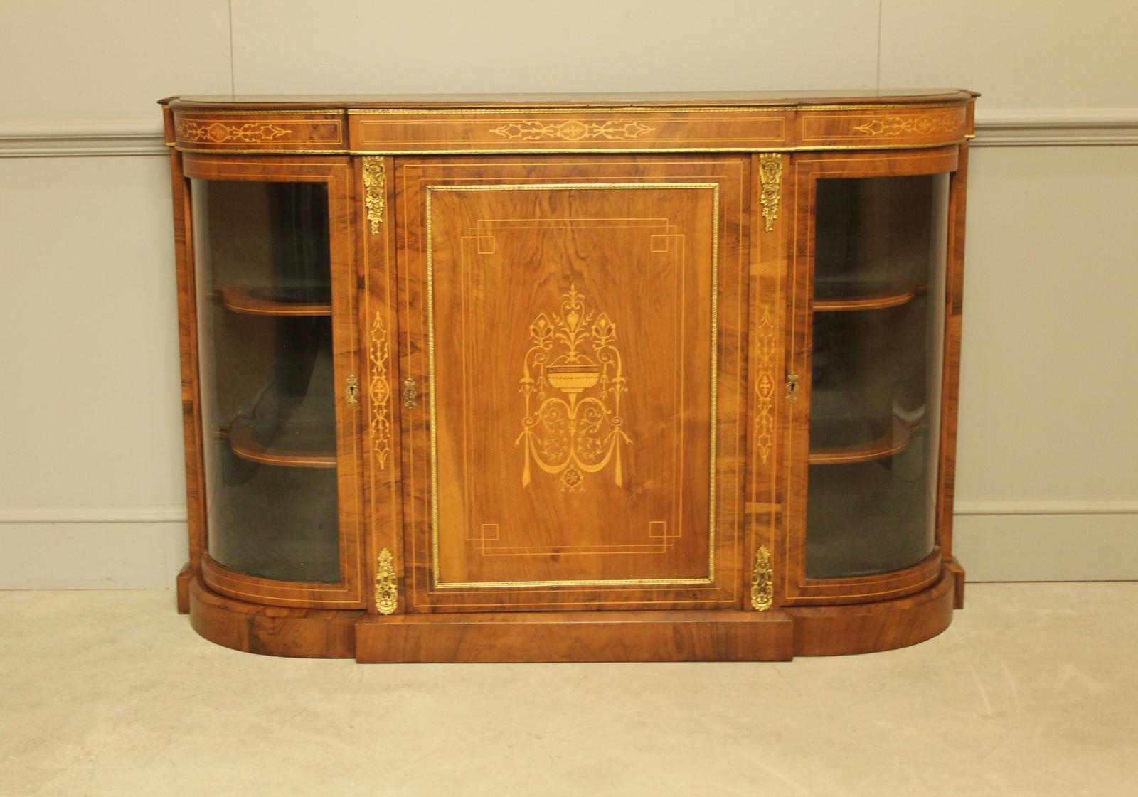 A Stunning Victorian Walnut Credenza (1 of 11)