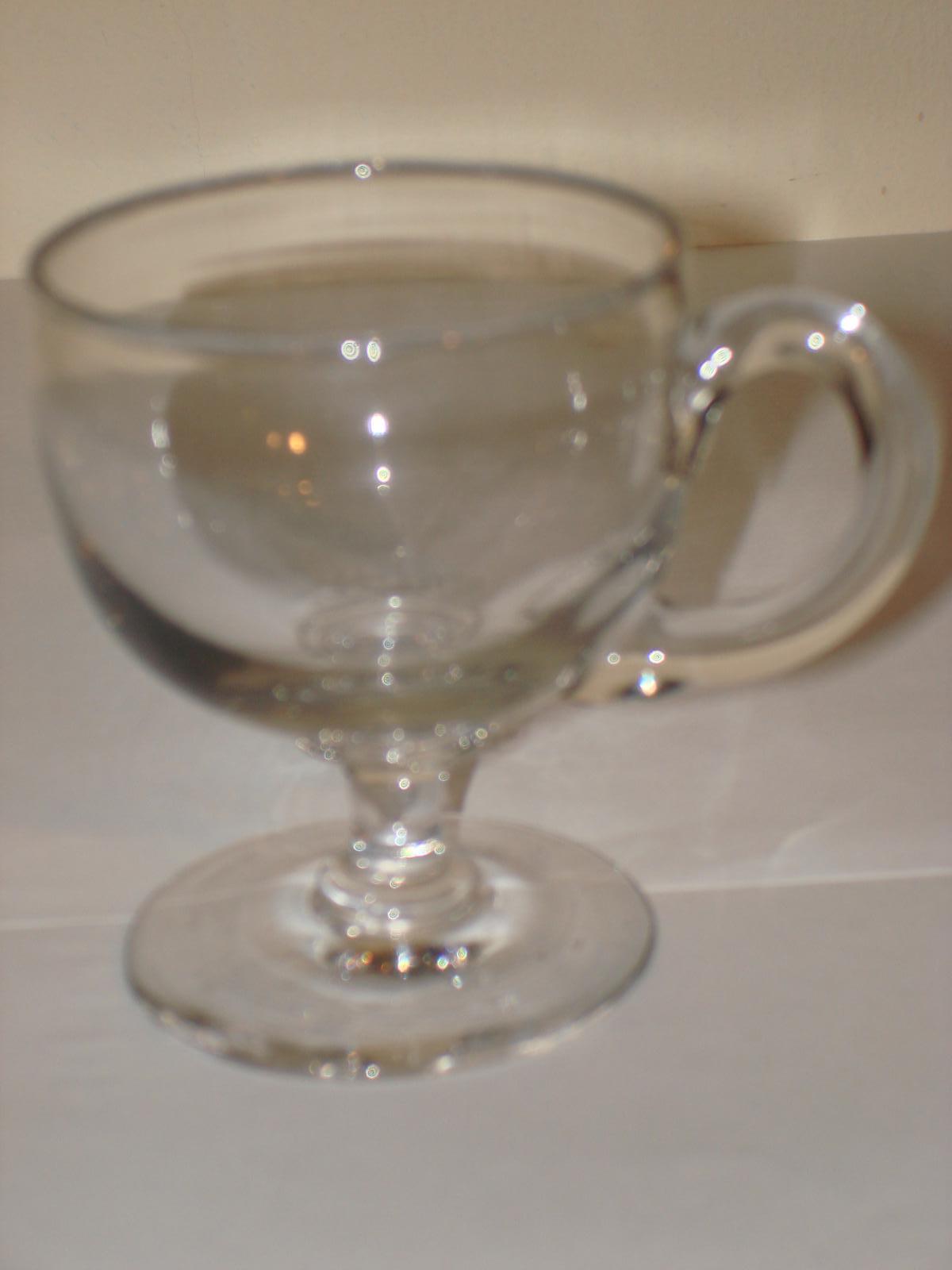 19th Century Plain Glass Custard Cup (1 of 1)