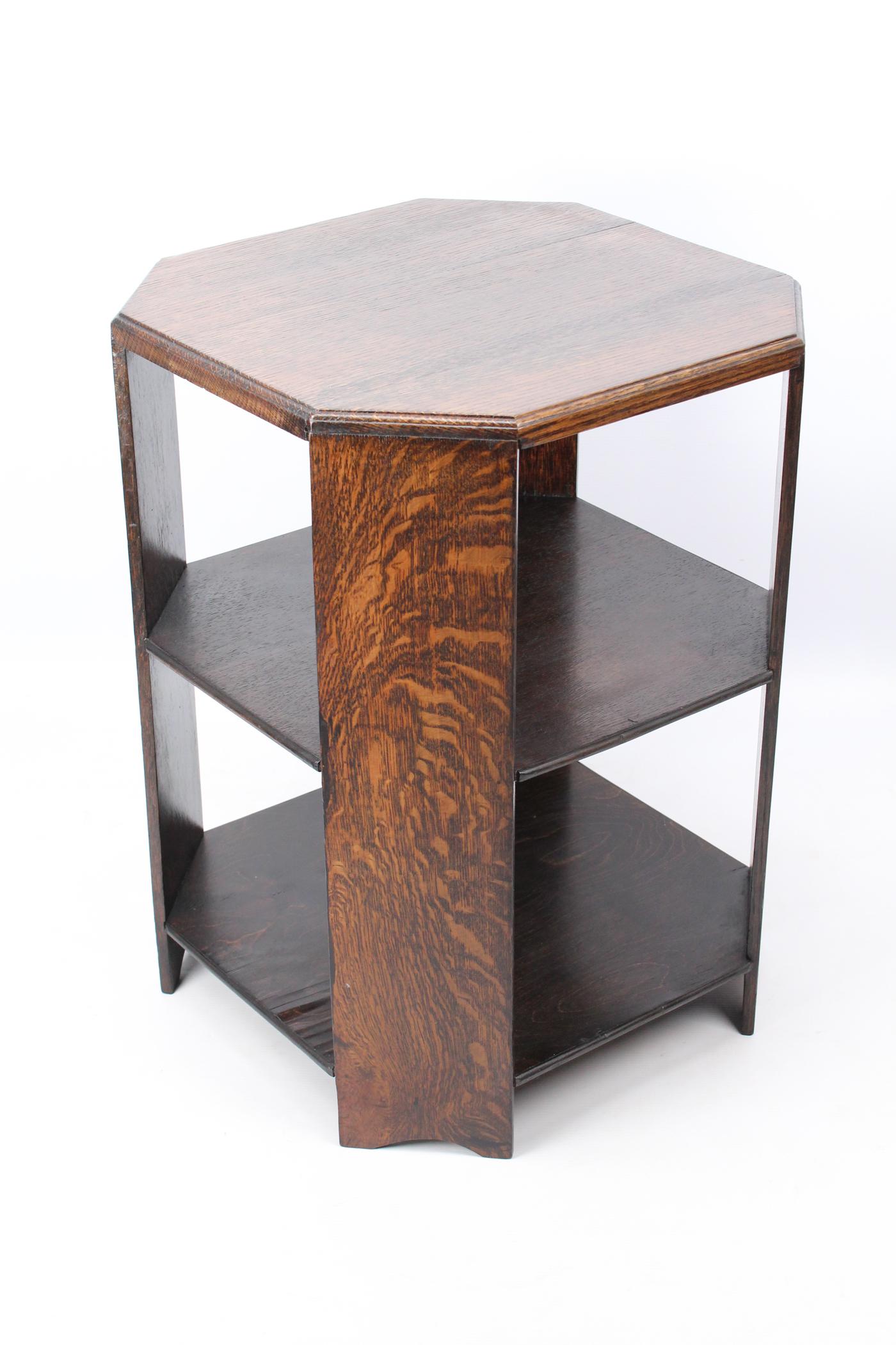 Art Deco Heals Style Oak Book Table / Coffee Table (1 of 13) Art Deco Heals Style Oak Book Table / Coffee Table (1 of 13)