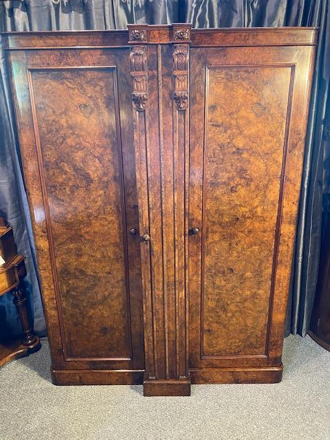 Burr Walnut Wardrobe (1 of 10) Burr Walnut Wardrobe (1 of 10)