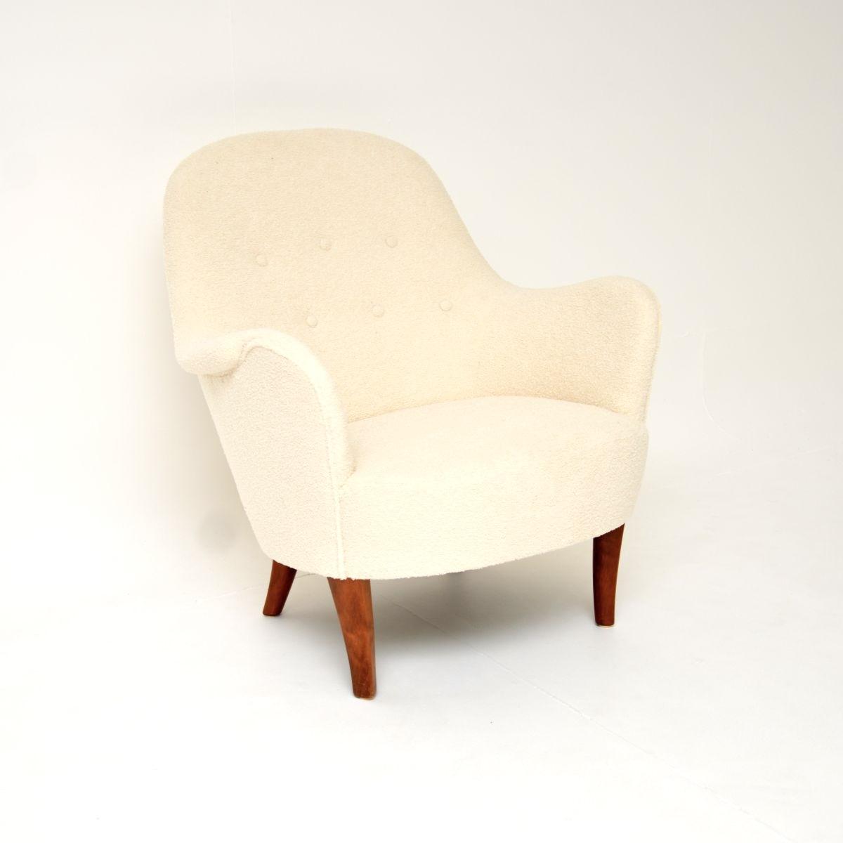 Vintage Swedish Cirkus Armchair by Carl Malmsten (1 of 8) Vintage Swedish Cirkus Armchair by Carl Malmsten (1 of 8)