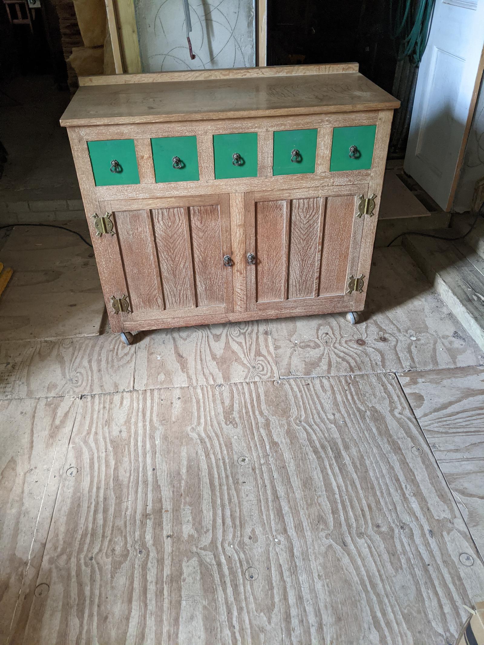 Limed Oak Sideboard (1 of 2)