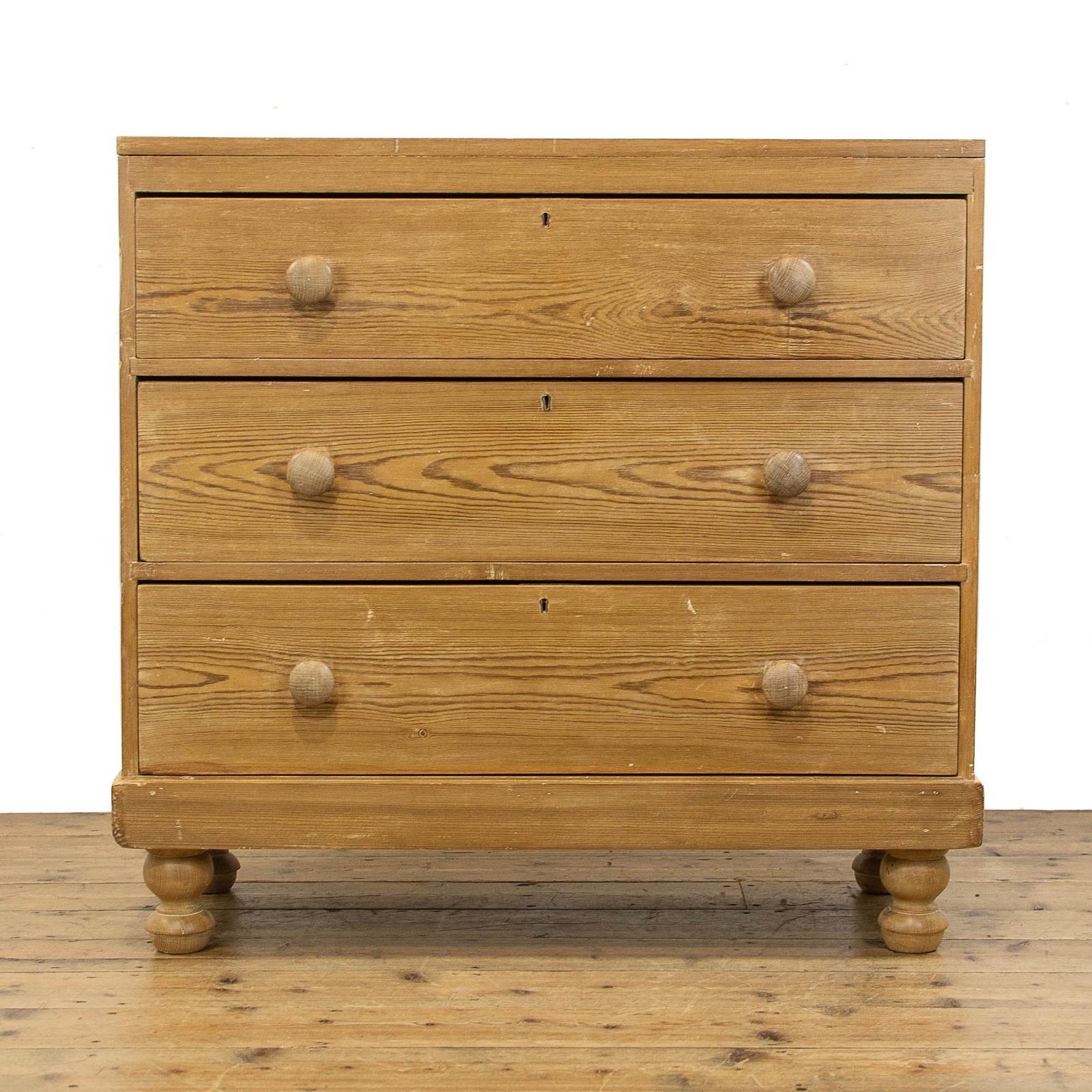 Antique Pine Chest of Drawers (1 of 11)