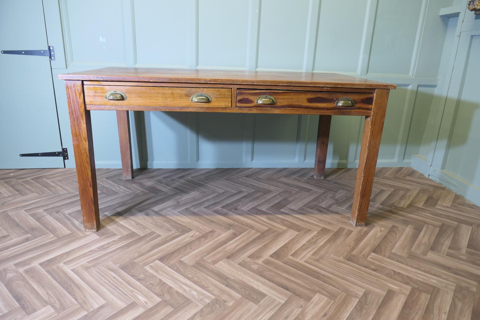 School Teacher’s Pine Writing Table (1 of 6)