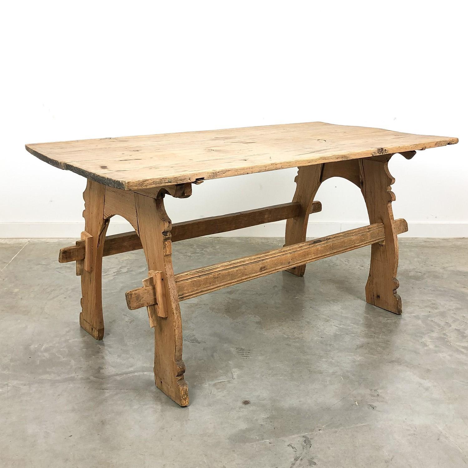 Aesthetic Movement Period Sculptors Work Table - Sweden (1 of 9)