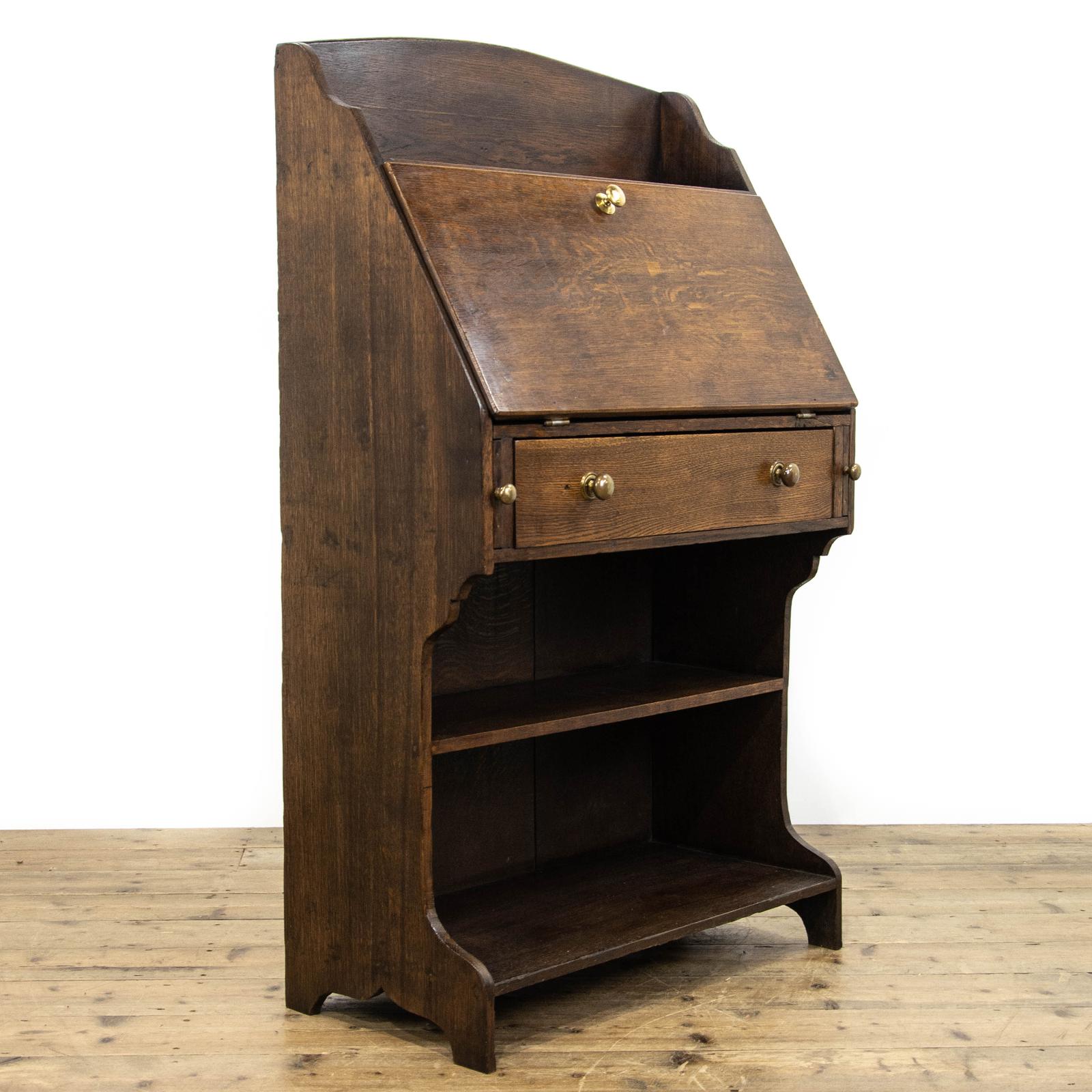 Antique Oak Bureau (1 of 10) Antique Oak Bureau (1 of 10)