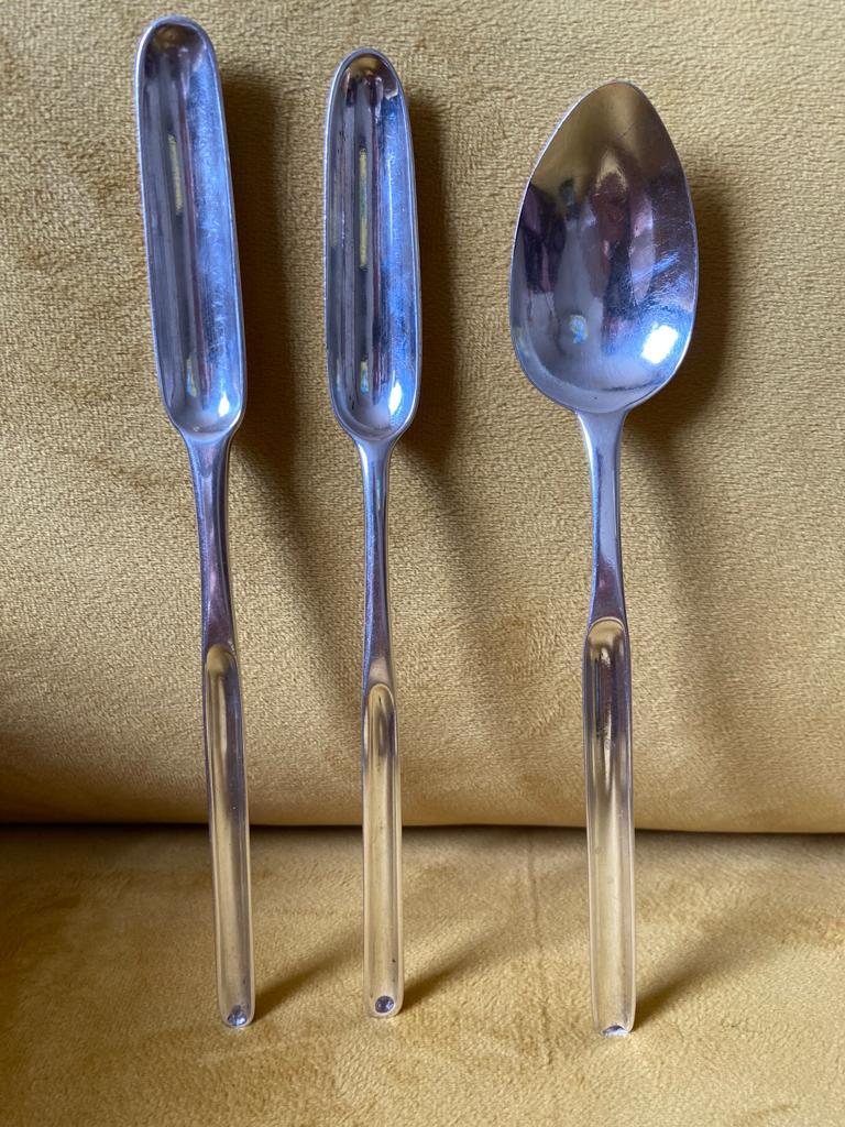 3 George III Silver Marrow Scoop Spoons Dating 1760 - 1803 Inc 1 Irish Scoop (1 of 34) 3 George III Silver Marrow Scoop Spoons Dating 1760 - 1803 Inc 1 Irish Scoop (1 of 34)