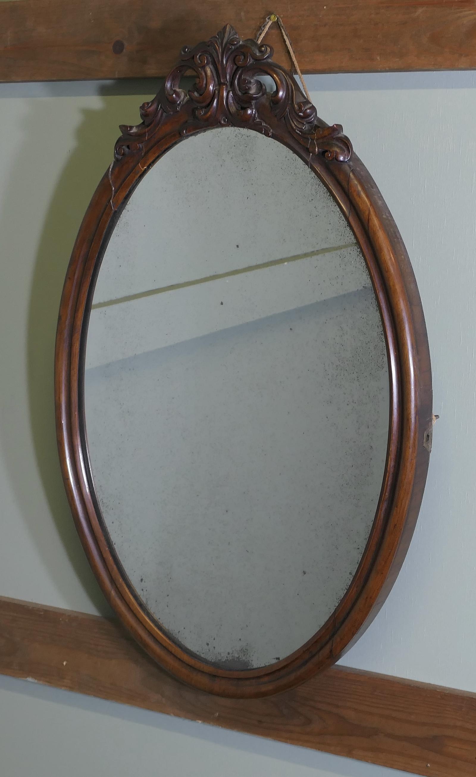 Oval Wall Hanging Mirror (1 of 5) Oval Wall Hanging Mirror (1 of 5)