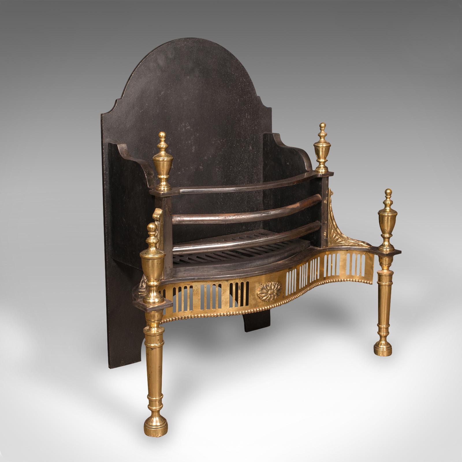 Antique Free-standing Fireplace, English, Cast Iron, Fire Basket, Late Victorian (1 of 10) Antique Free-standing Fireplace, English, Cast Iron, Fire Basket, Late Victorian (1 of 10)