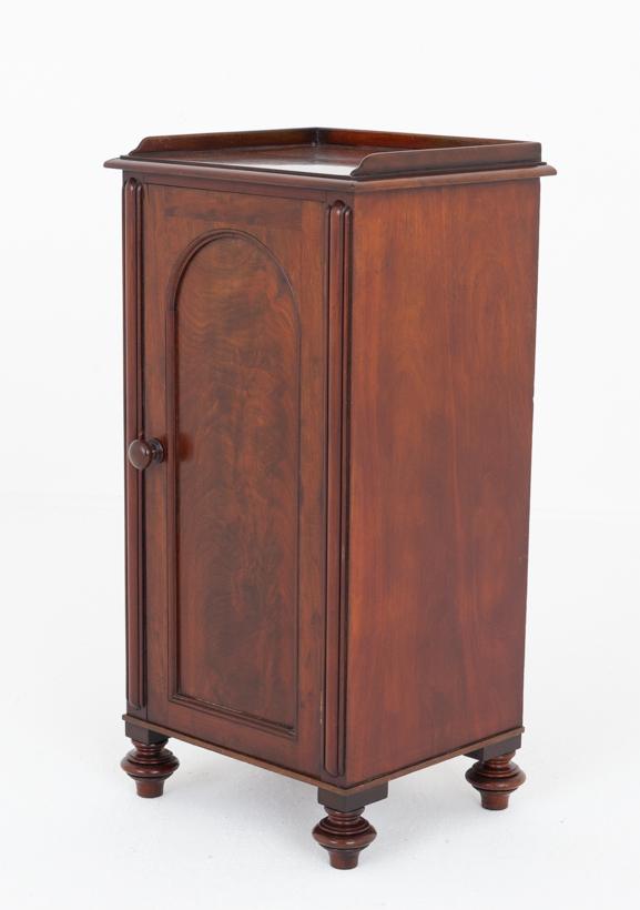 William IV Mahogany Bedside Cabinet (1 of 7)