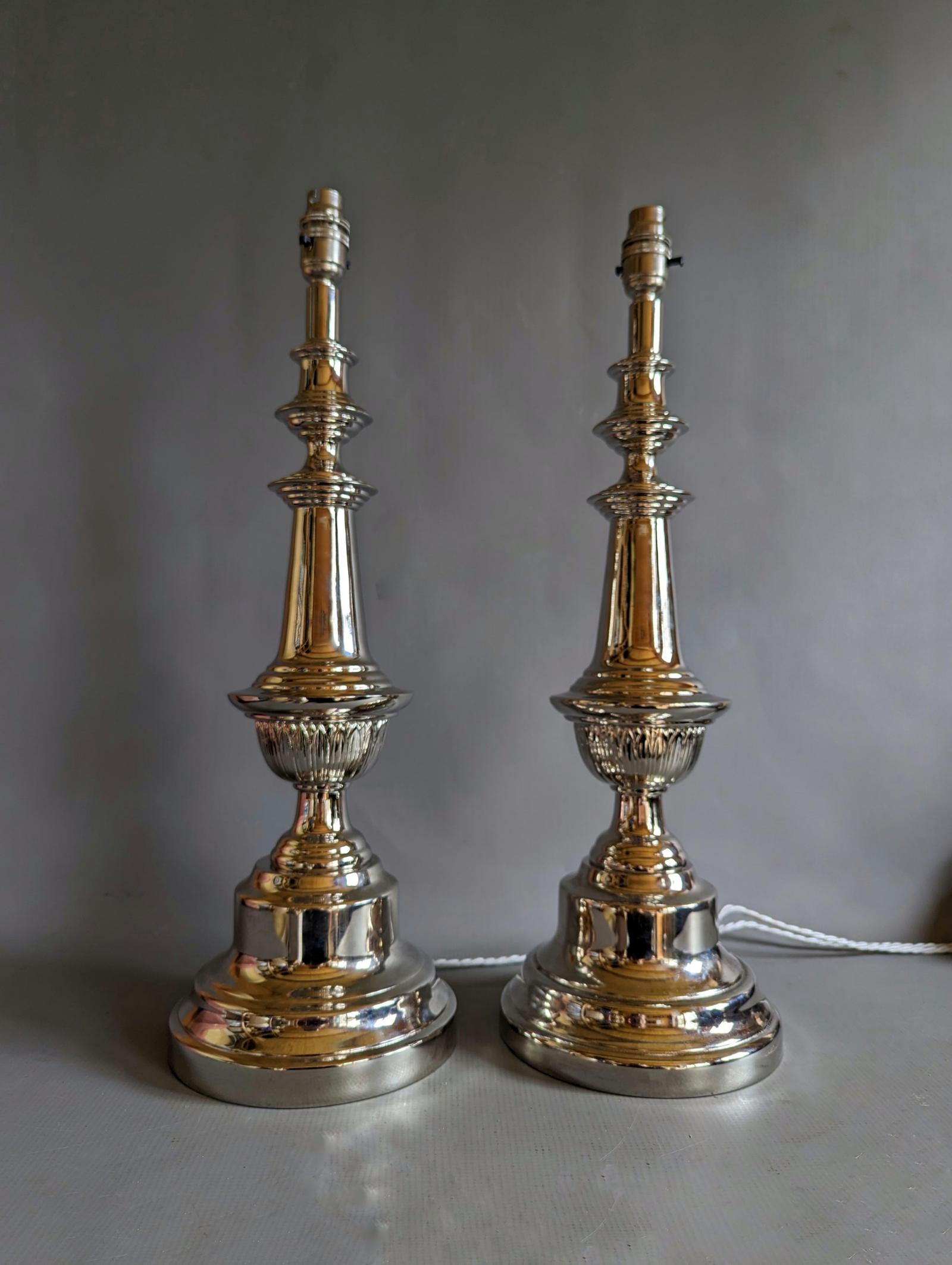 Super Pair of 1920s French Table Lamps (1 of 7)