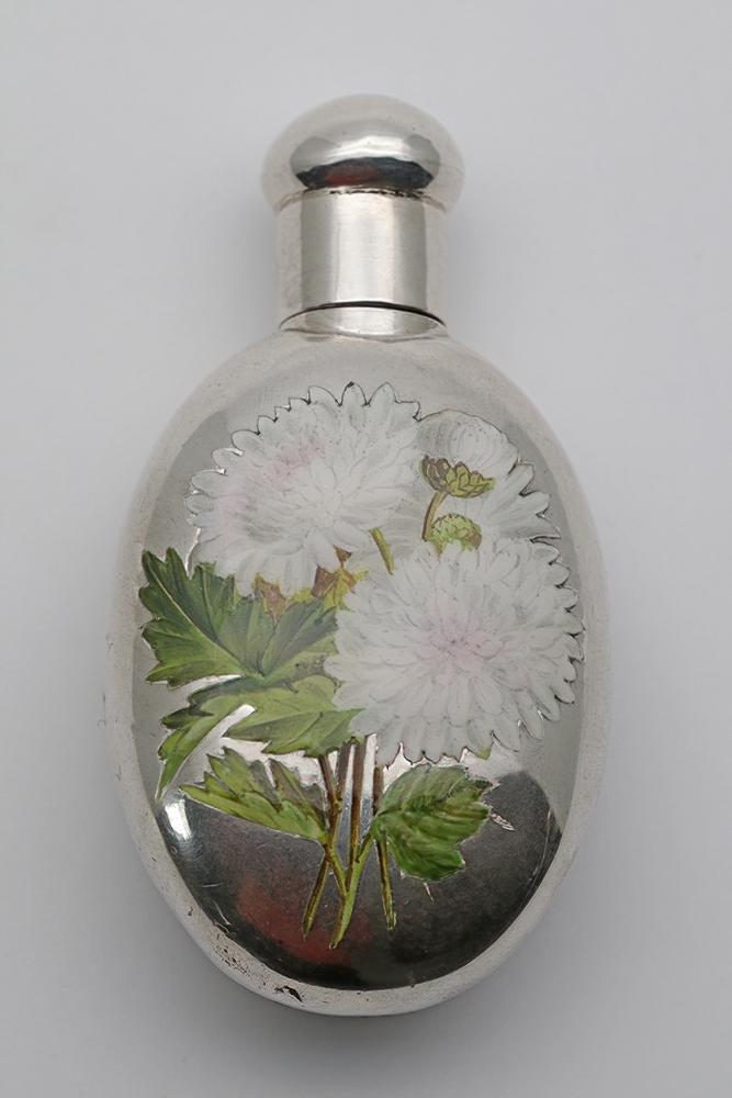 Sampson Mordan Silver & Enamel Scent Bottle (1 of 5) Sampson Mordan Silver & Enamel Scent Bottle (1 of 5)