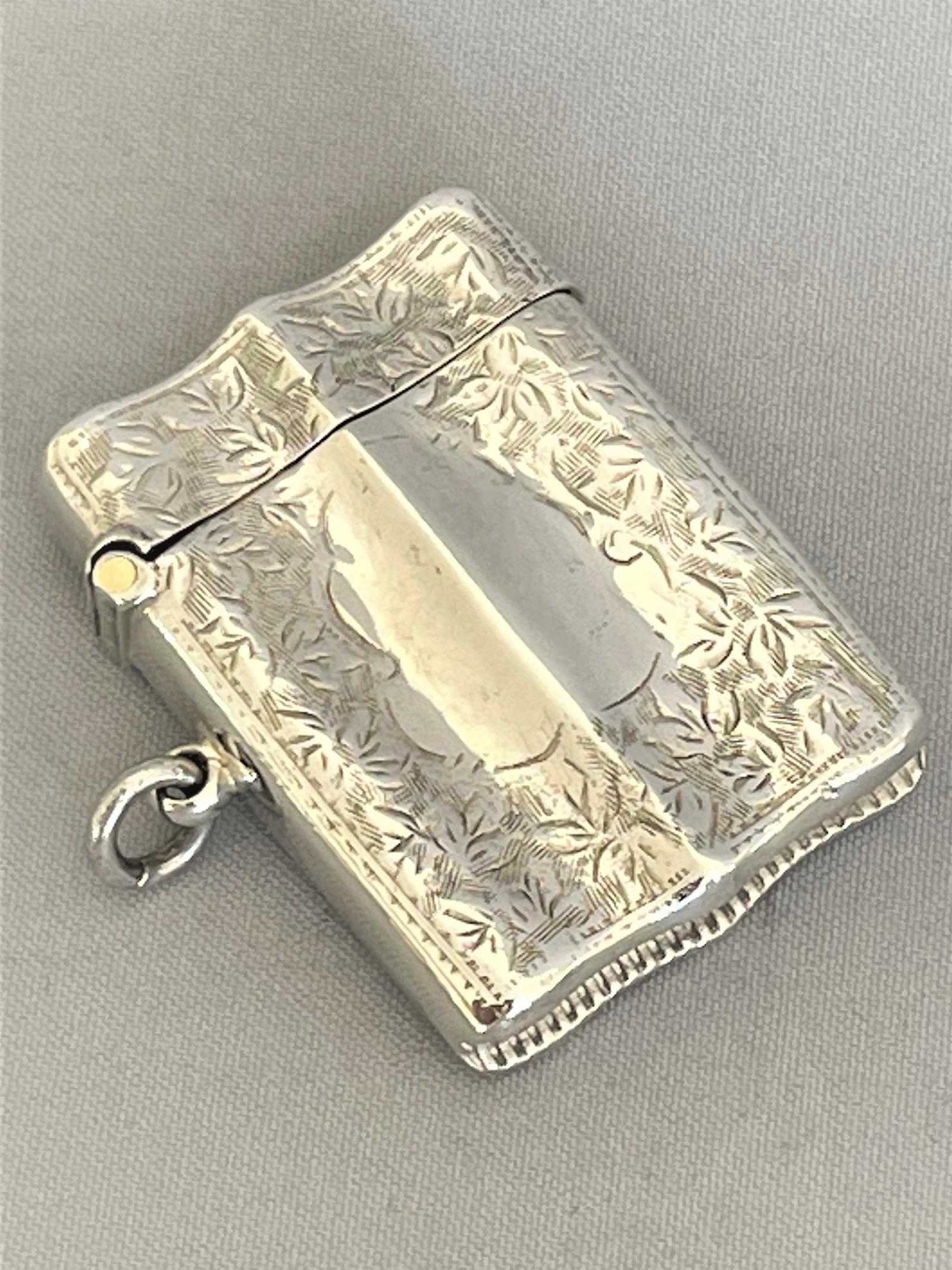 Unusual Ribbed Silver Vesta (1 of 5) Unusual Ribbed Silver Vesta (1 of 5)