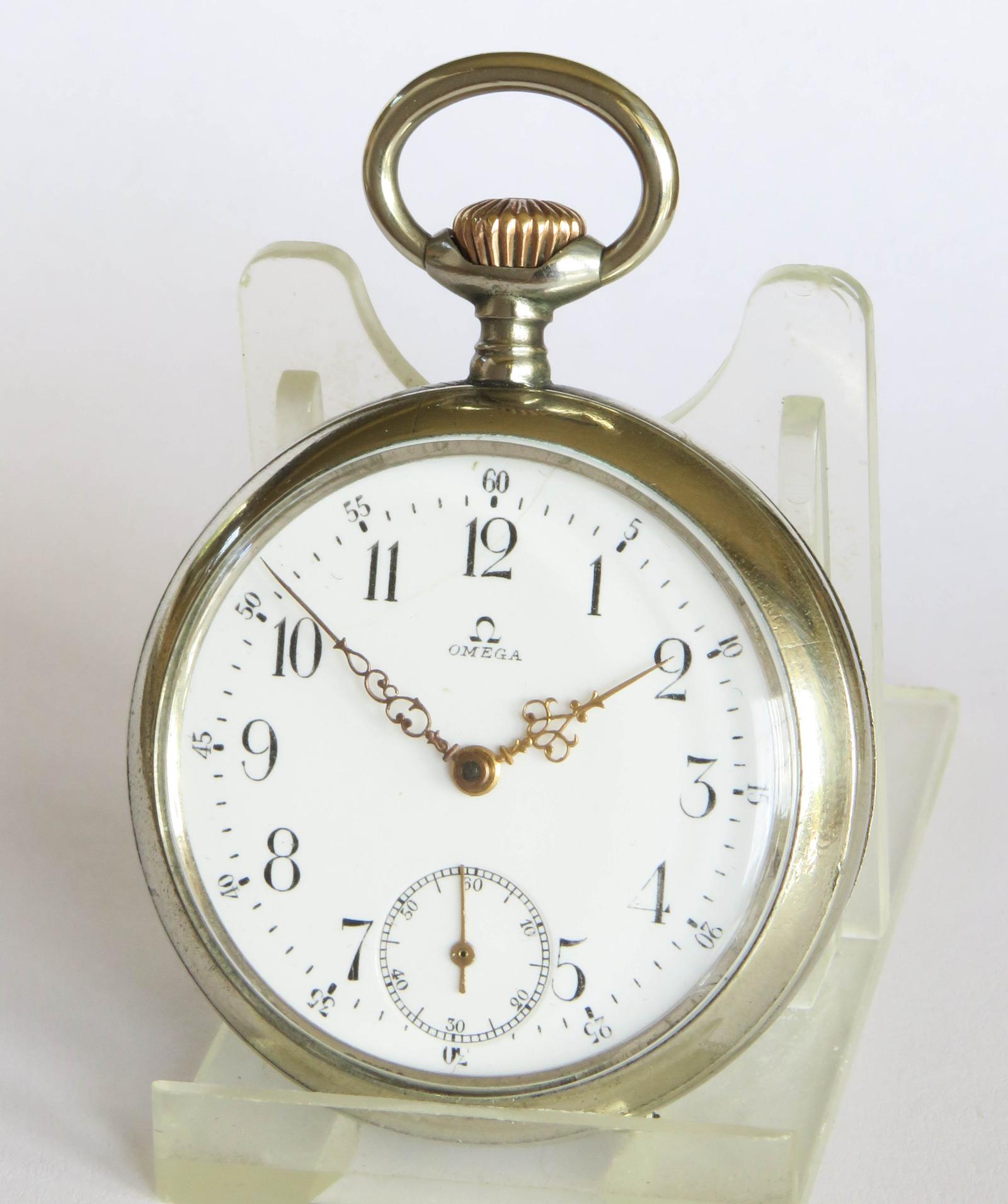 Pocket Watch: Antique Omega Pocket Watch c.1900 (1 of 5)