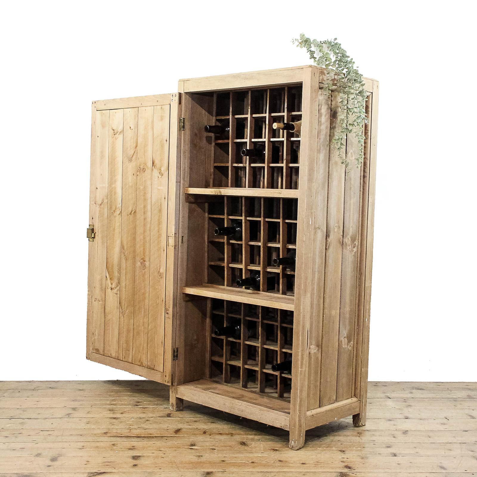 Antique Pine Cupboard Wine Rack (1 of 12) Antique Pine Cupboard Wine Rack (1 of 12)