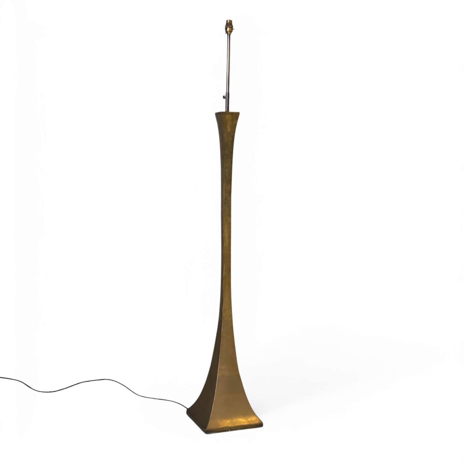 Grande Scale Sculptural Bronze Floor Lamp - A Masterpiece by Stewart Ross James (1 of 9)