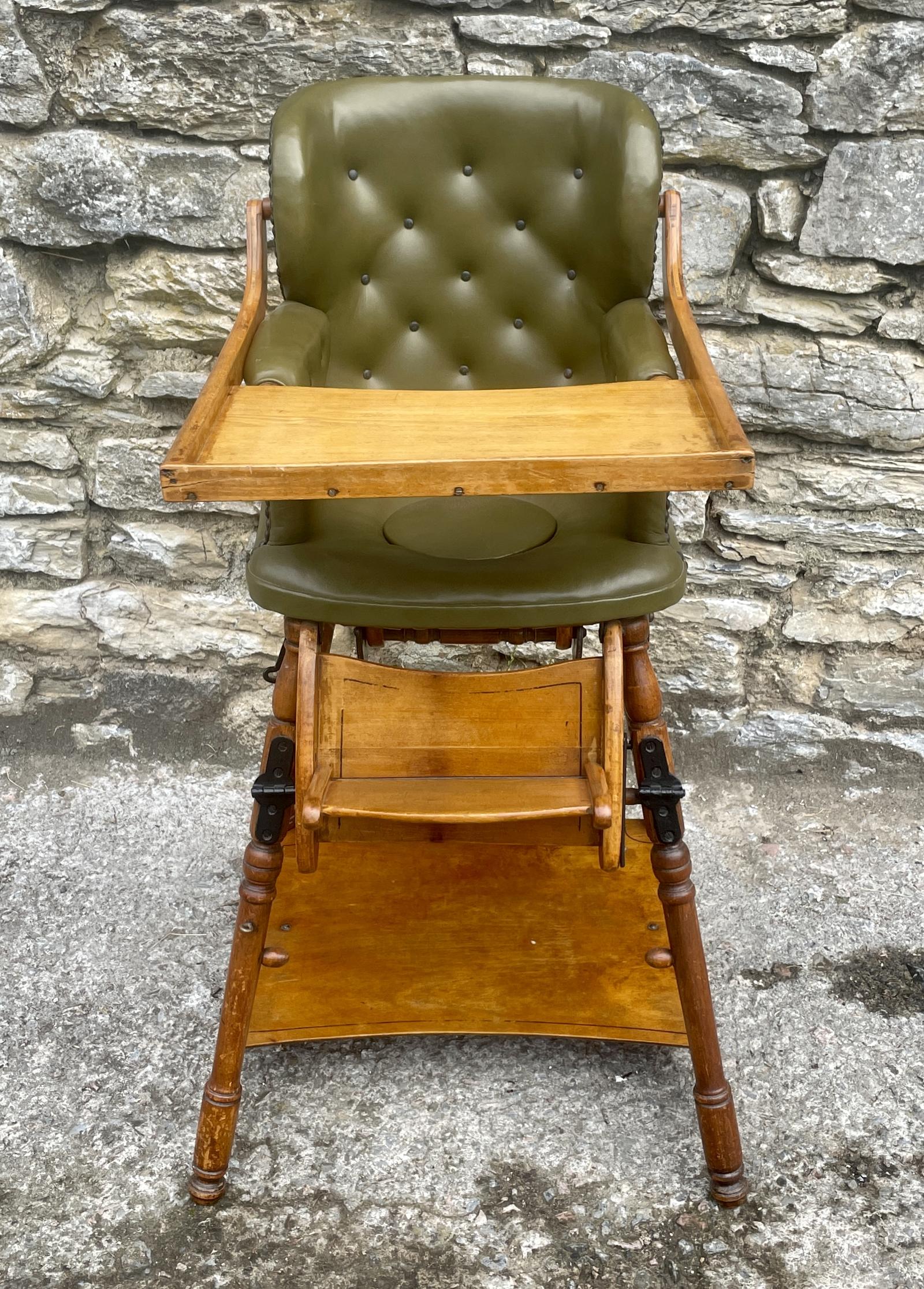 Antique Metamorphic High Chair (1 of 24) Antique Metamorphic High Chair (1 of 24)