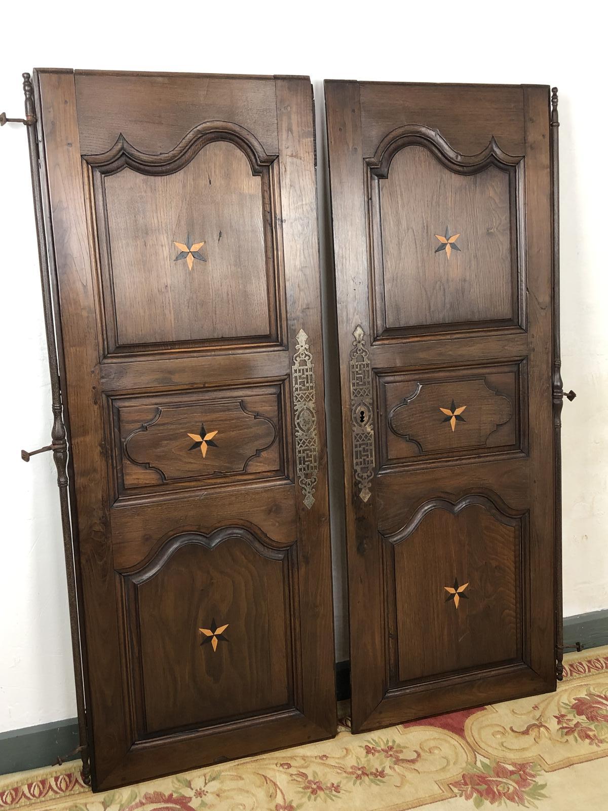 French Carved Armoire Doors Architectural Salvage Reclaimed (1 of 20)