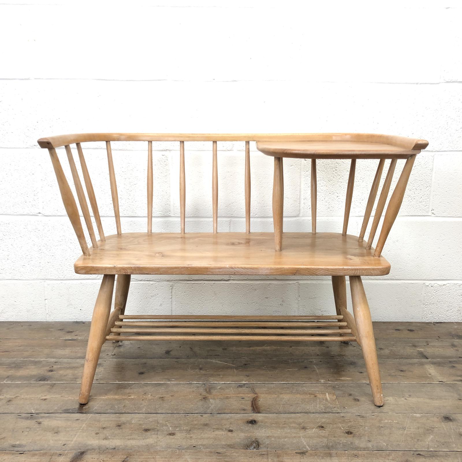 Mid Century Hall Bench or Telephone Table (1 of 12) Mid Century Hall Bench or Telephone Table (1 of 12)