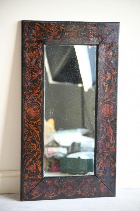 Stencilled Wall Mirror (1 of 11) Stencilled Wall Mirror (1 of 11)
