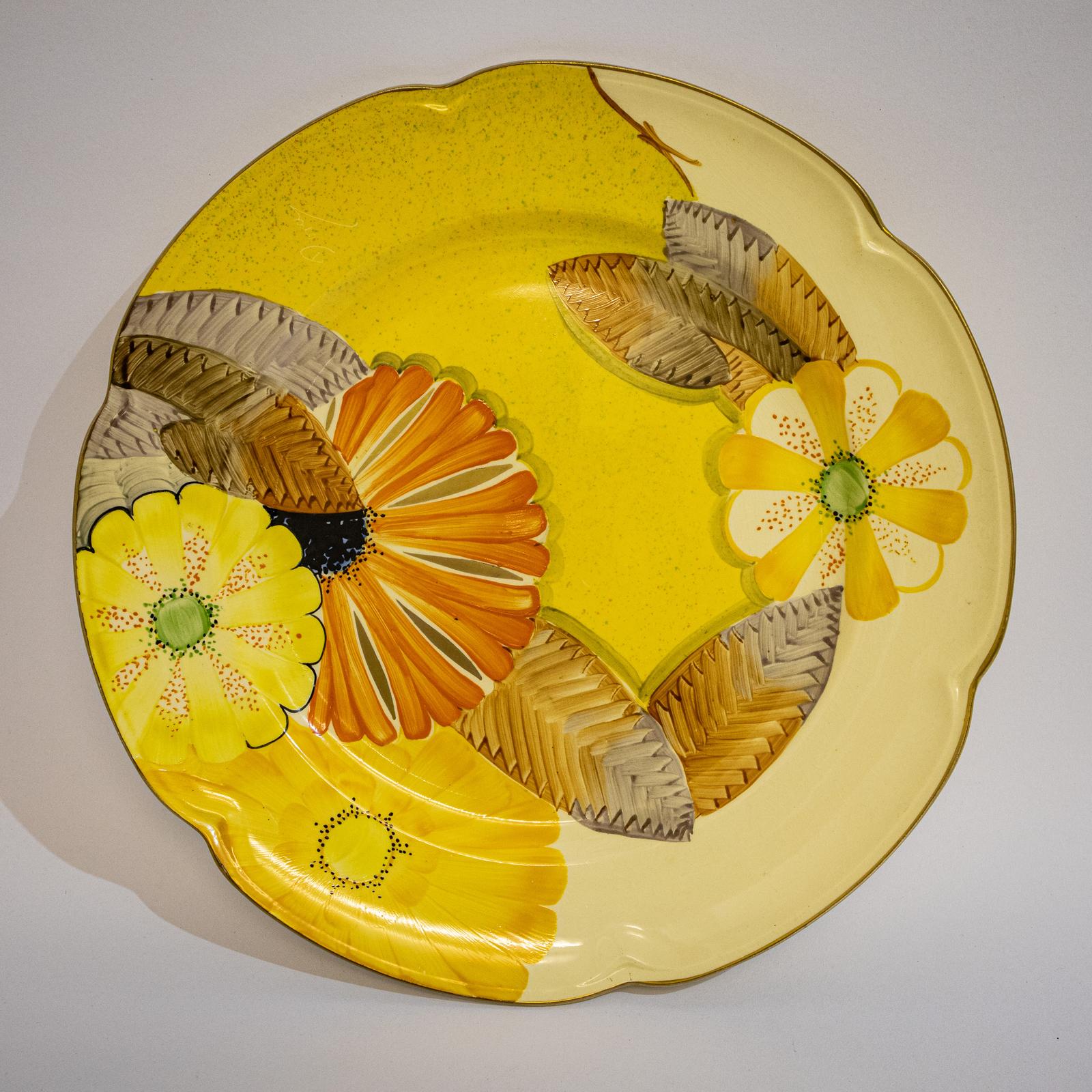 Large Art Deco Grays Plate (1 of 9)