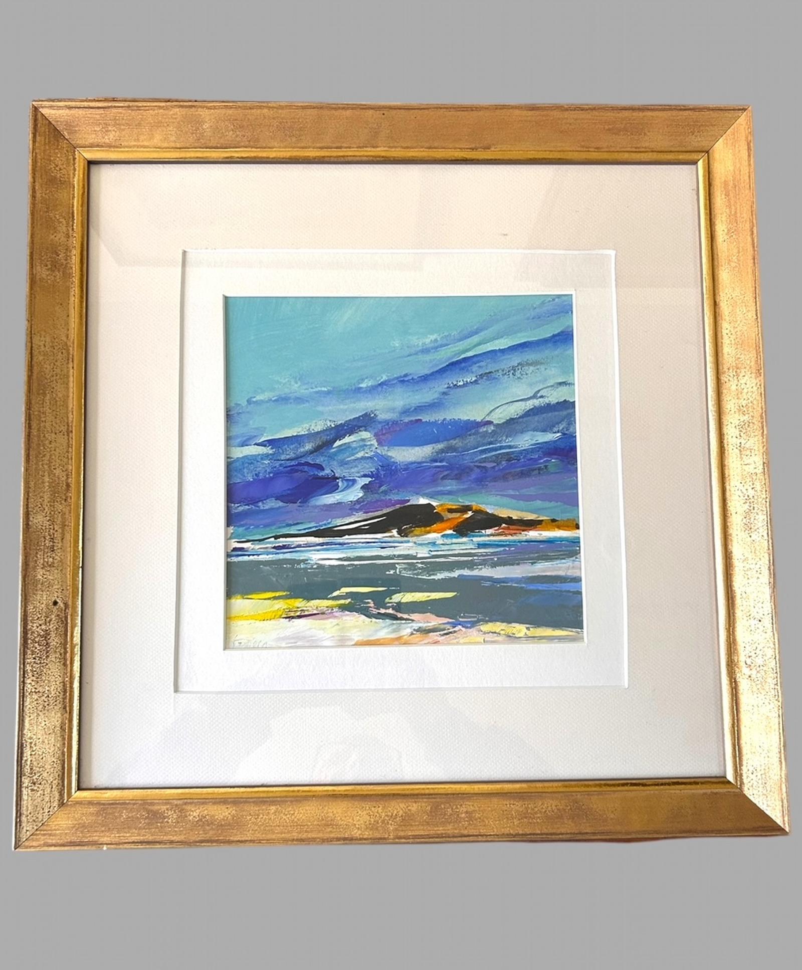 Donald Hamilton Fraser - Mixed Media - Study of the Hebrides (1 of 4) Donald Hamilton Fraser - Mixed Media - Study of the Hebrides (1 of 4)