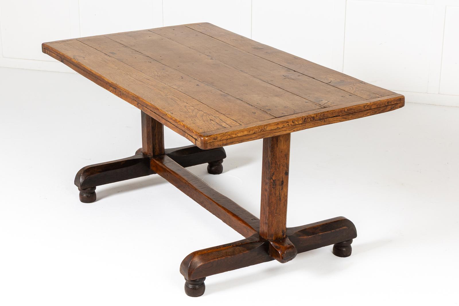 19th Century English Oak Table (1 of 11)