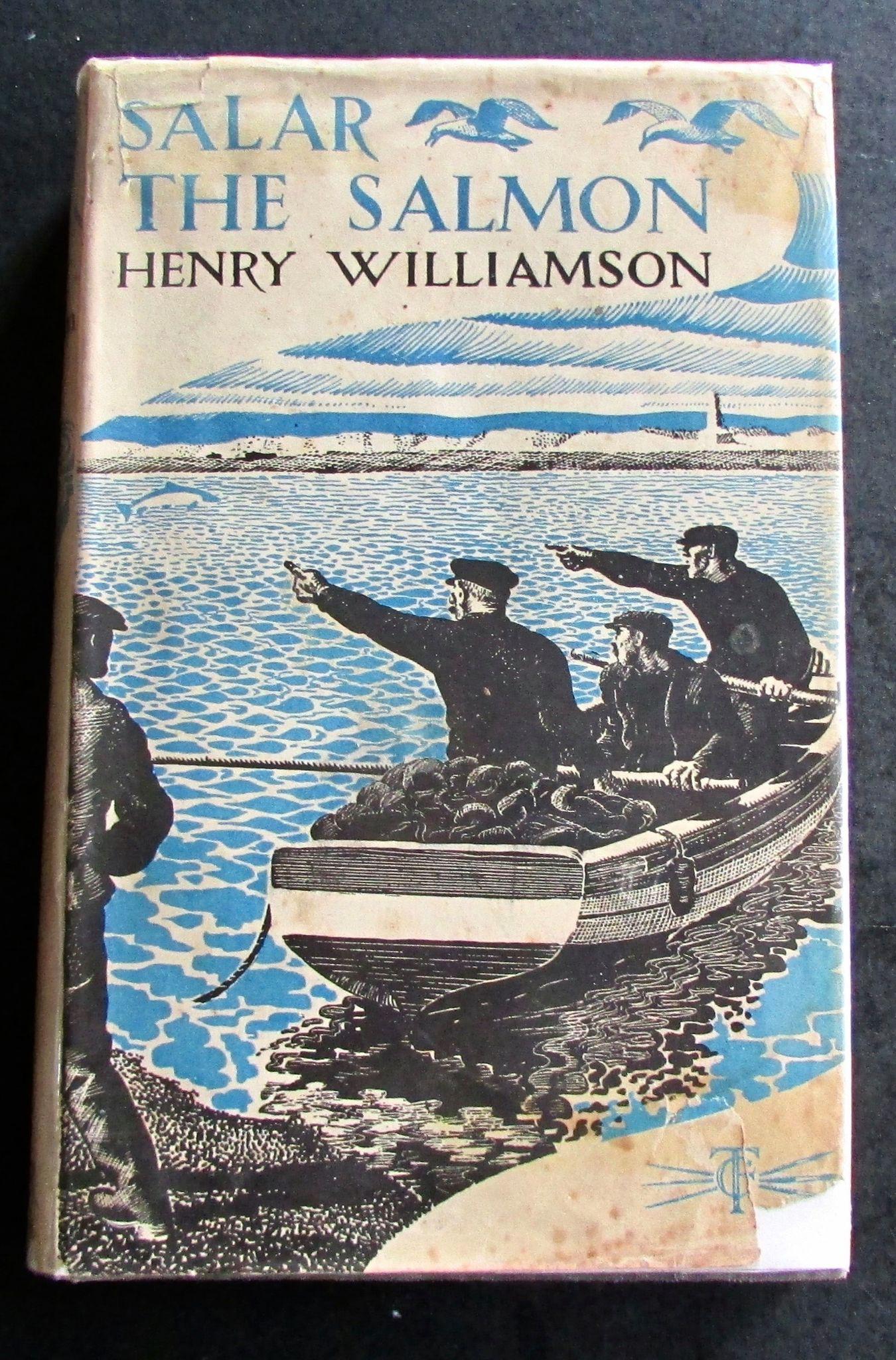 1936 1st Edition Salar the Salmon by Henry Williamson - Illustrated by C. F. Tunnicliffe (1 of 5) 1936 1st Edition Salar the Salmon by Henry Williamson - Illustrated by C. F. Tunnicliffe (1 of 5)