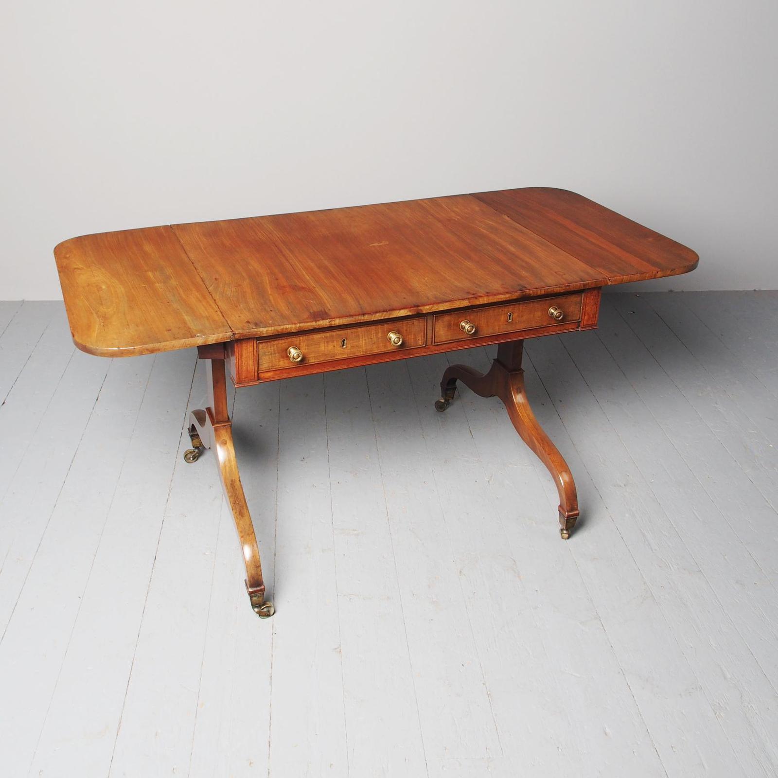 Antique Regency Mahogany Sofa Table (1 of 8) Antique Regency Mahogany Sofa Table (1 of 8)