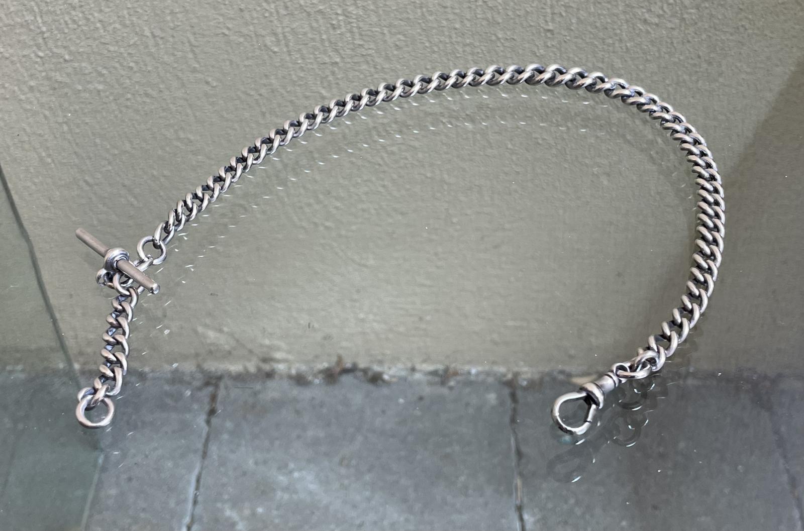 Late Victorian Silver Albert Chain (1 of 3) Late Victorian Silver Albert Chain (1 of 3)