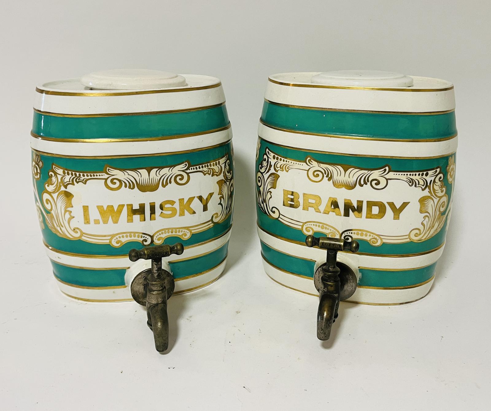 Pair of Victorian Spirit Barrels (1 of 12)