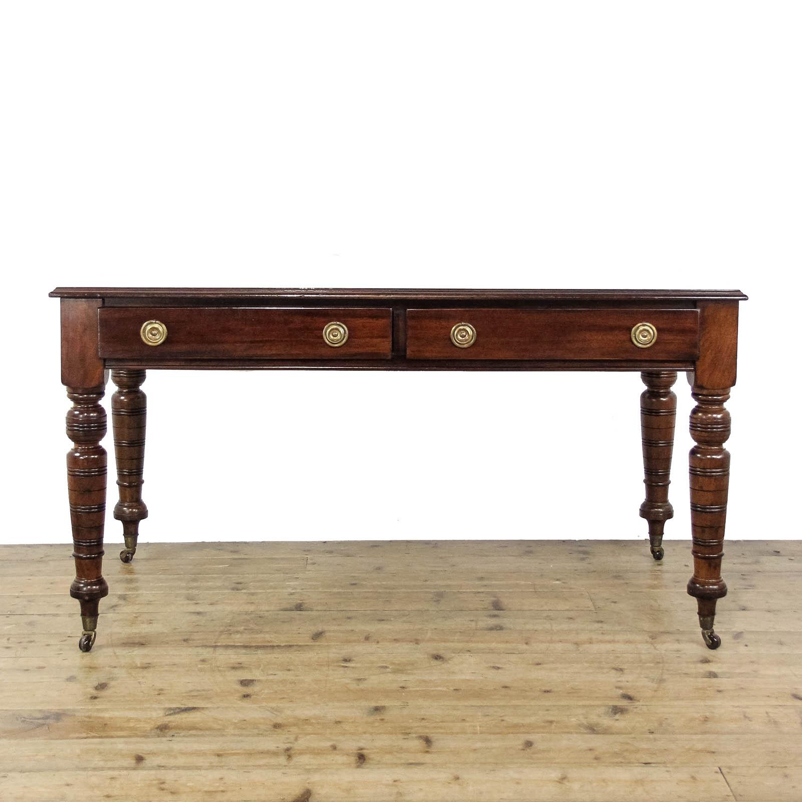 Antique Edwardian Mahogany Desk (1 of 10)