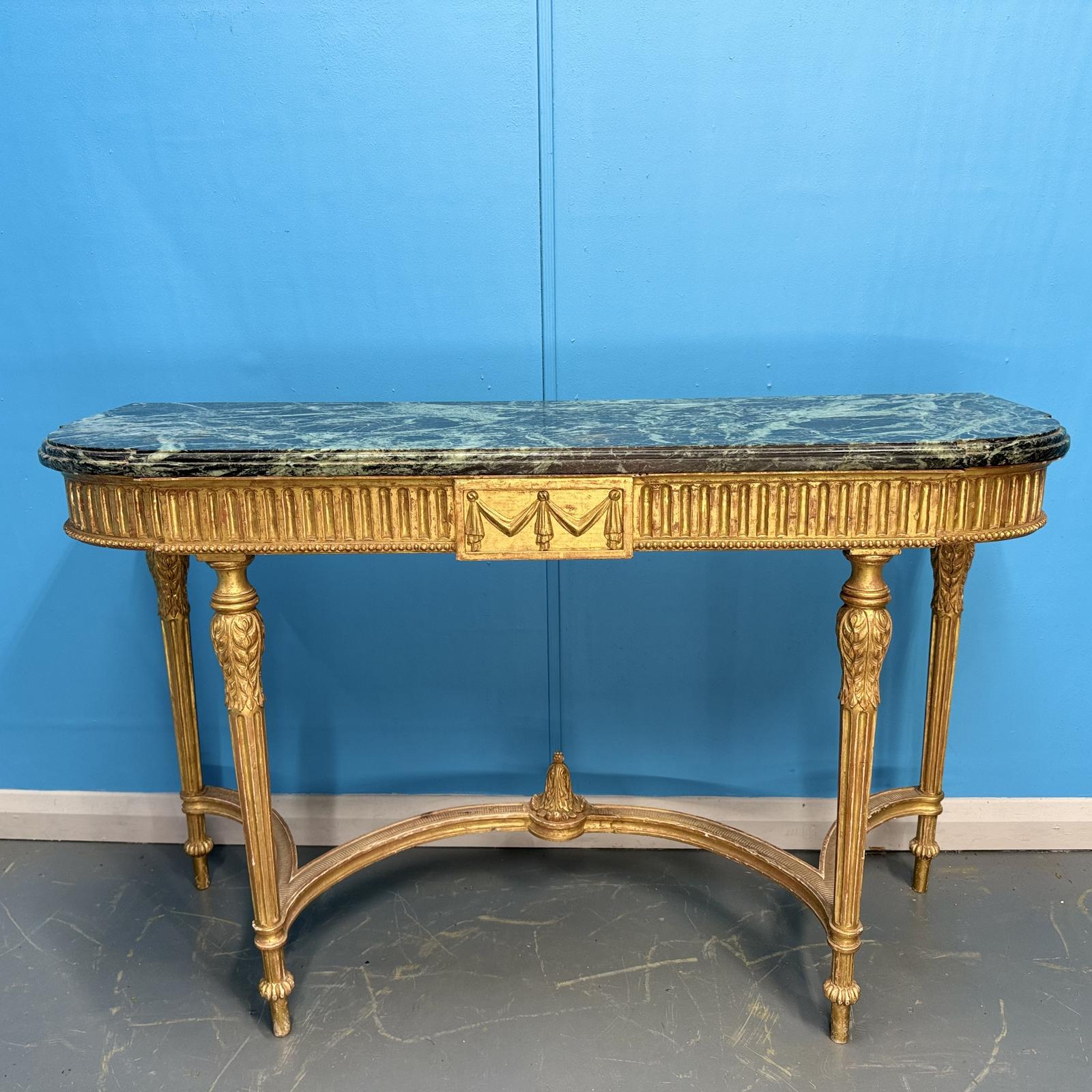 Early 19th Century Gilt Console Table (1 of 9)