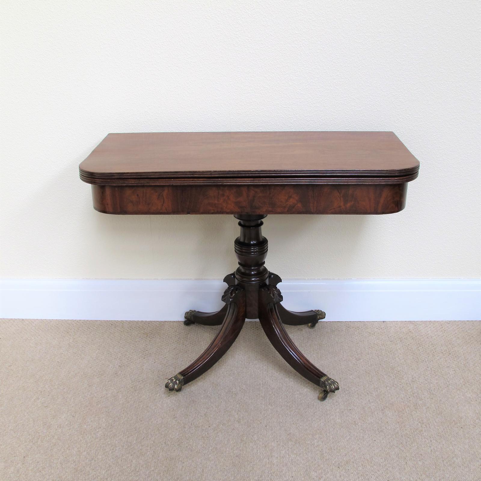 Mahogany Georgian Tea Table (1 of 8) Mahogany Georgian Tea Table (1 of 8)