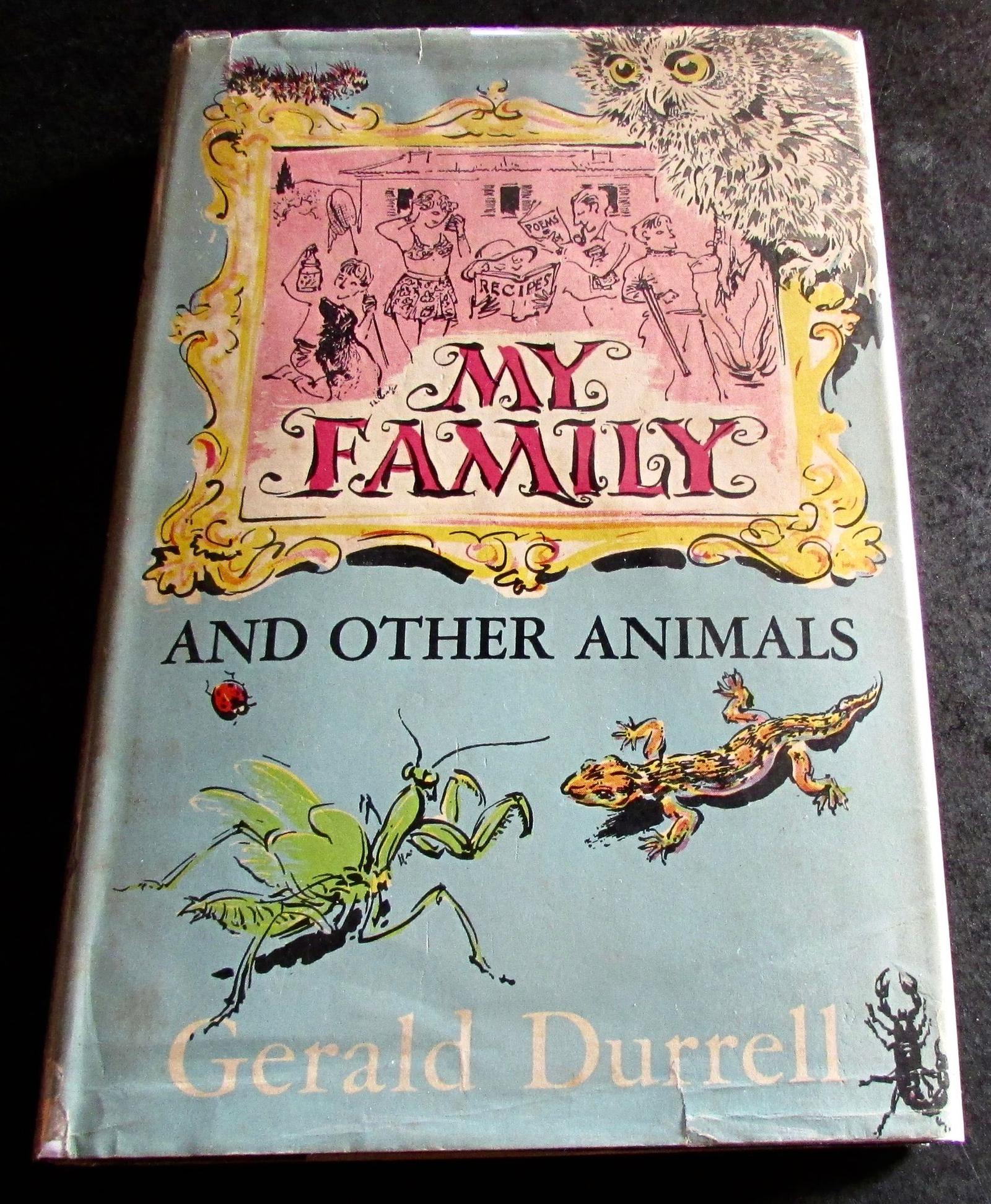 1956 1st Edition Gerald Durrell My Family & Other Animals + Original Jacket (1 of 4) 1956 1st Edition Gerald Durrell My Family & Other Animals + Original Jacket (1 of 4)