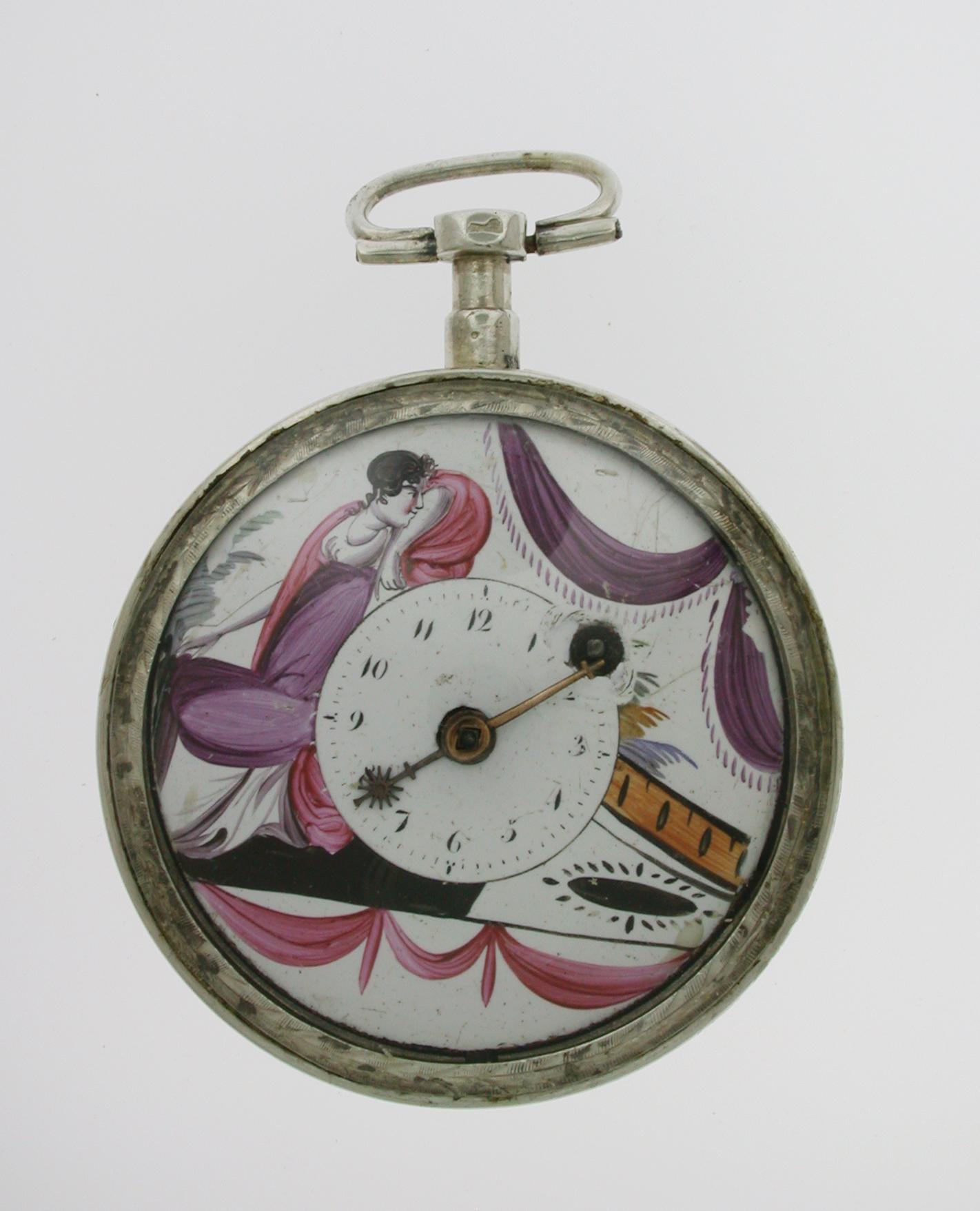 Silver Romilly Open Face Verge Pocket Watch France 1780 (1 of 8) Silver Romilly Open Face Verge Pocket Watch France 1780 (1 of 8)
