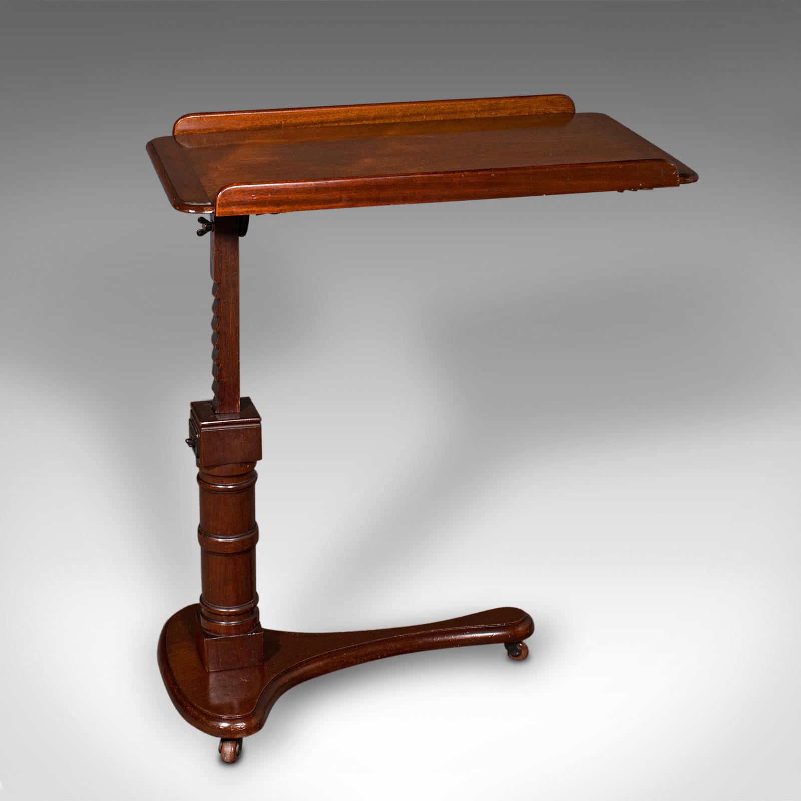 Antique Adjustable Reading Table, English, Lectern, Recital Stand, Edwardian (1 of 12) Antique Adjustable Reading Table, English, Lectern, Recital Stand, Edwardian (1 of 12)