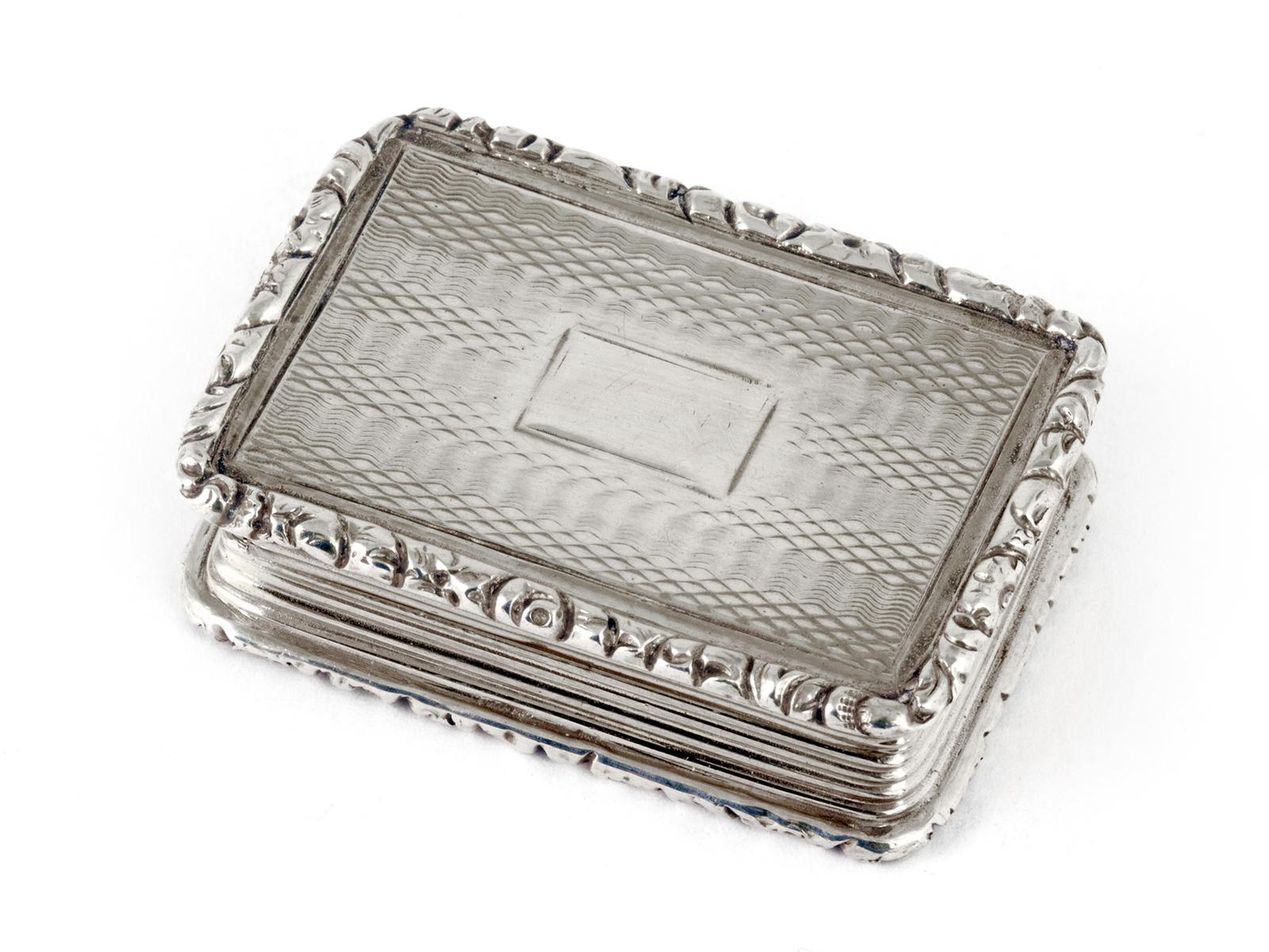 Antique Silver Vinaigrette by Joseph Willmore (1 of 8)