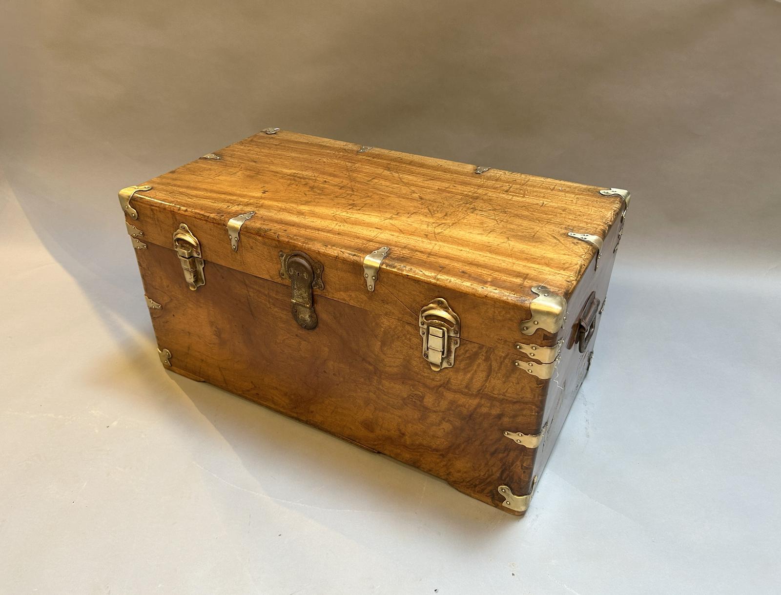 Vintage Camphor Steamer Trunk (1 of 10)