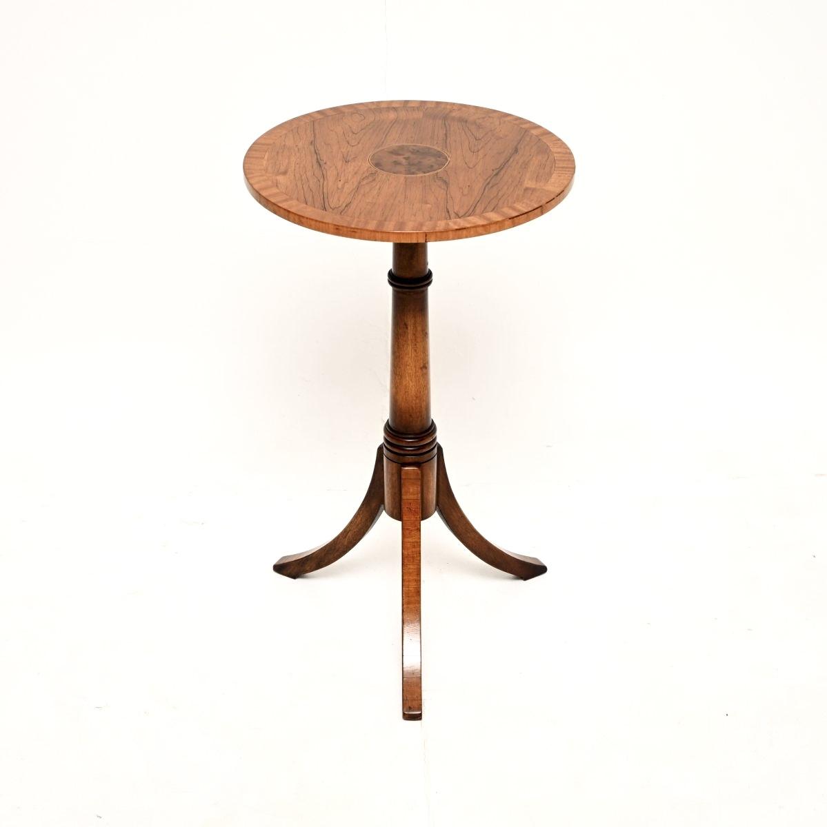 Georgian Style Inlaid Wine Table (1 of 7) Georgian Style Inlaid Wine Table (1 of 7)