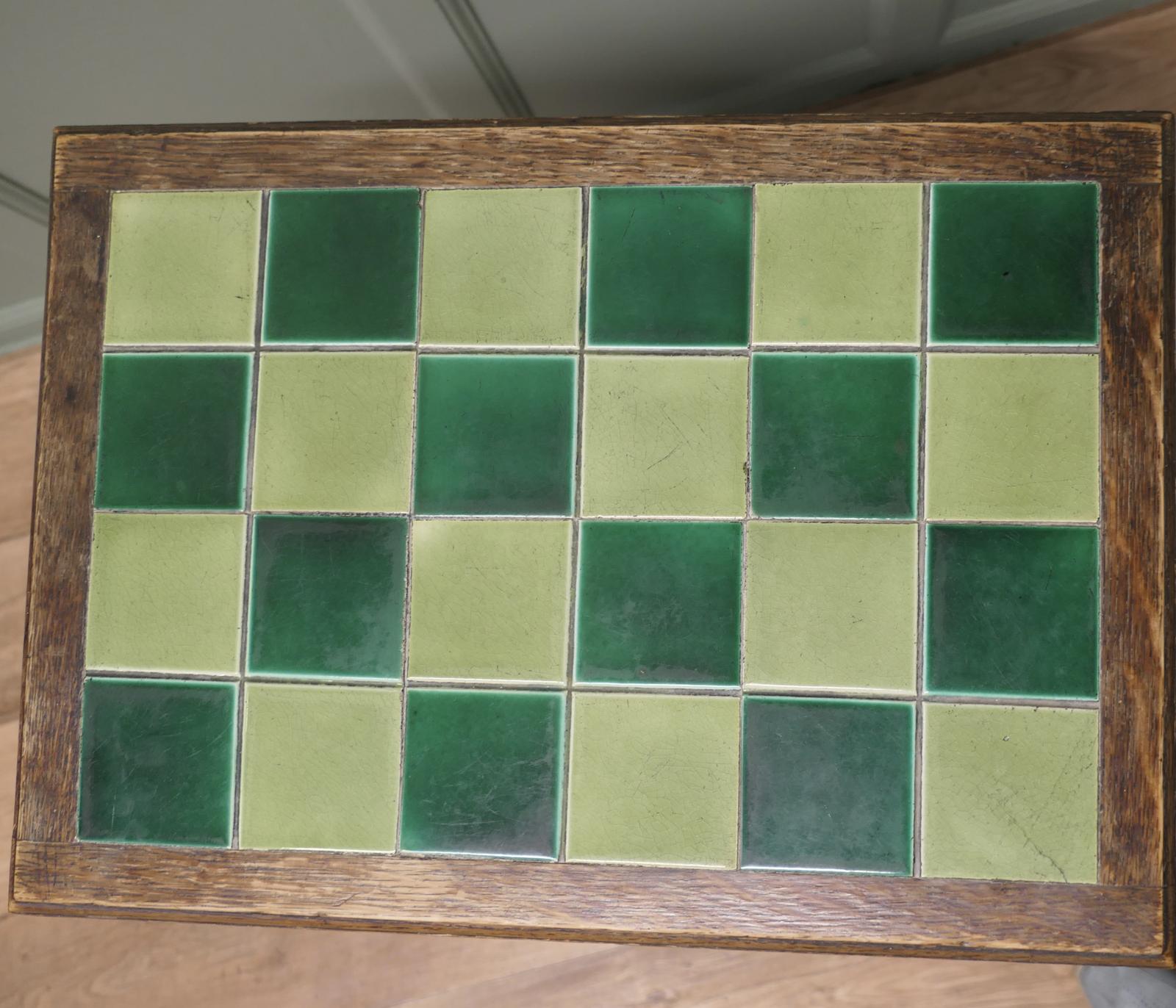 A Liberty London Heart Carved Tiled Top Occasional Table (1 of 7) A Liberty London Heart Carved Tiled Top Occasional Table (1 of 7)