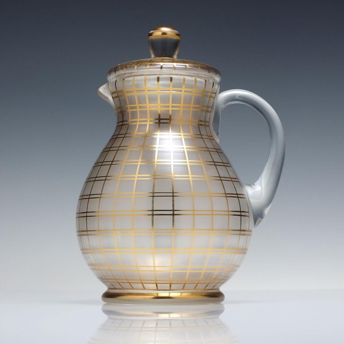 Art Deco Glass Coffee Pot 1930-1950 (1 of 5)