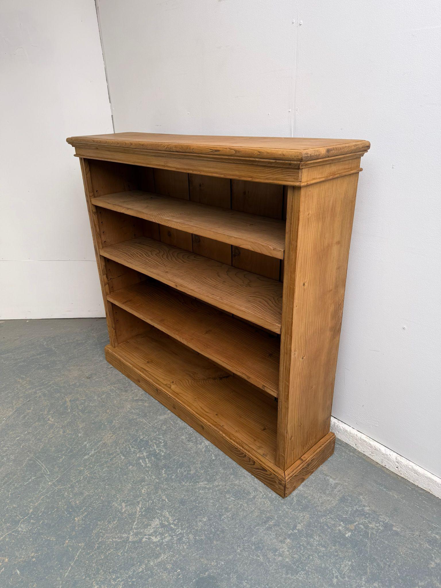 A Rare Victorian Antique / Old Pine Adjustable Waxed Bookshelf (1 of 8) A Rare Victorian Antique / Old Pine Adjustable Waxed Bookshelf (1 of 8)