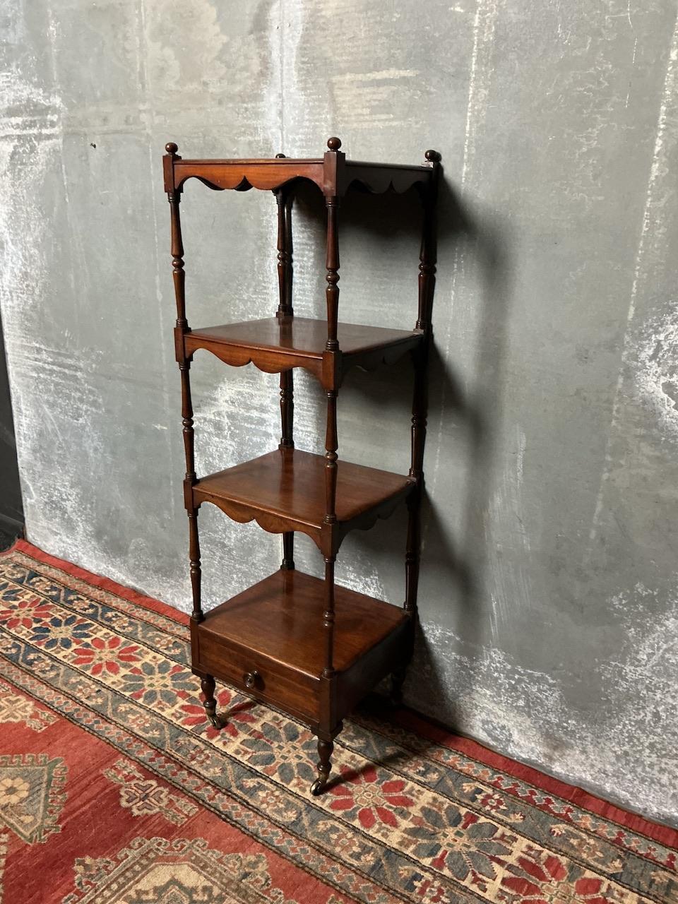 Georgian Mahogany Whatnot (1 of 6) Georgian Mahogany Whatnot (1 of 6)