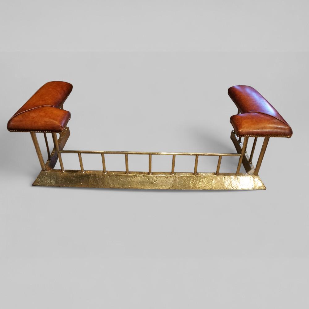 Arts & Crafts Brass Club Fender (1 of 7)