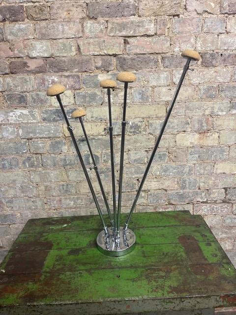 Chrome Hat Display Stand c.1930 (1 of 3) Chrome Hat Display Stand c.1930 (1 of 3)