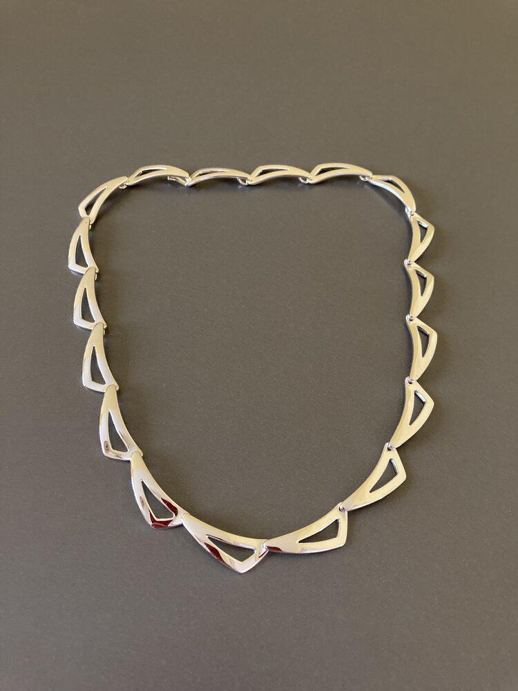 Danish Sterling Silver Necklace by Randers Silver (1 of 5) Danish Sterling Silver Necklace by Randers Silver (1 of 5)