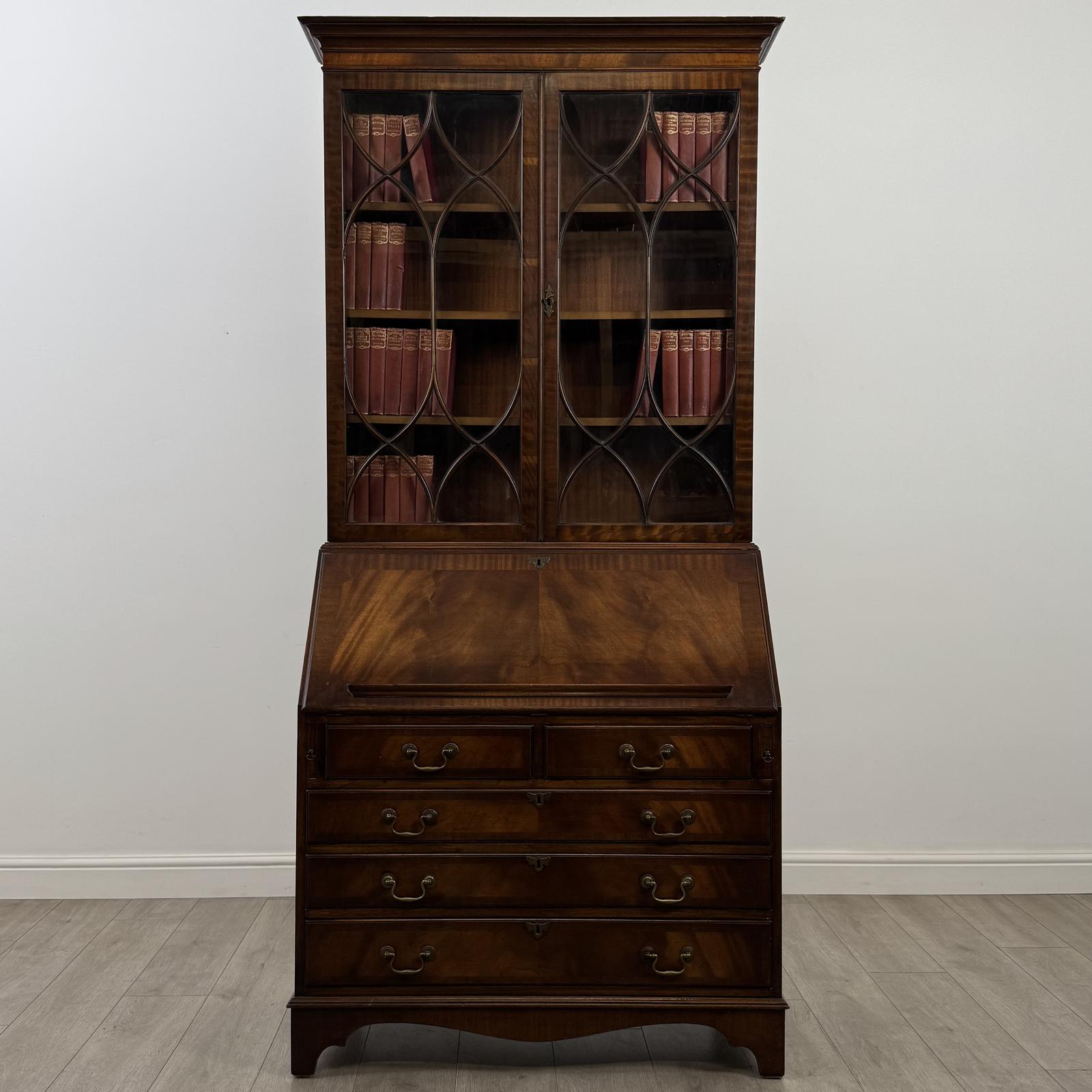 Antique 20th Century Bureau Bookcase in Mahogany (1 of 14) Antique 20th Century Bureau Bookcase in Mahogany (1 of 14)