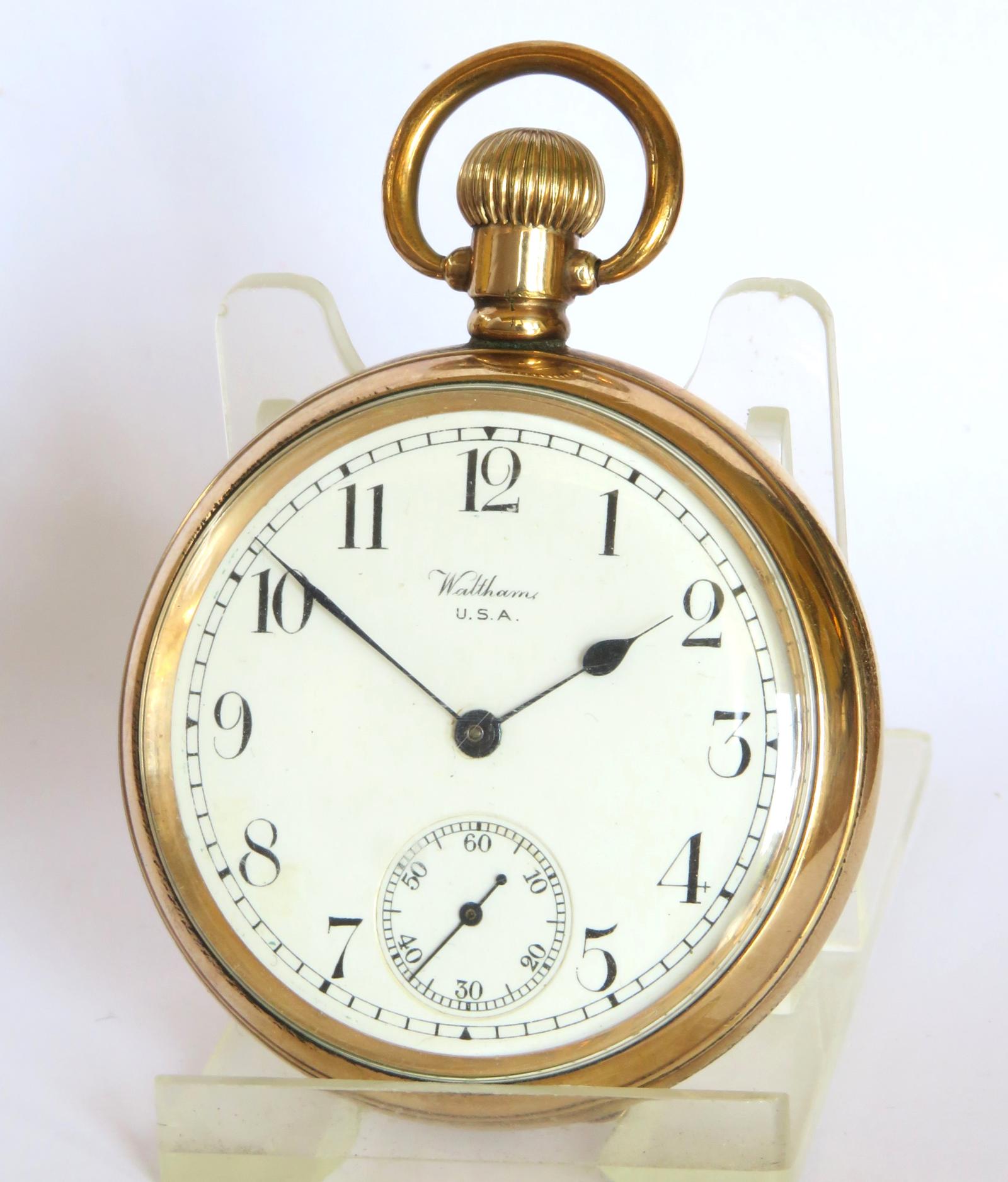 Pocket Watch : Antique 1921 Waltham Pocket Watch (1 of 4)