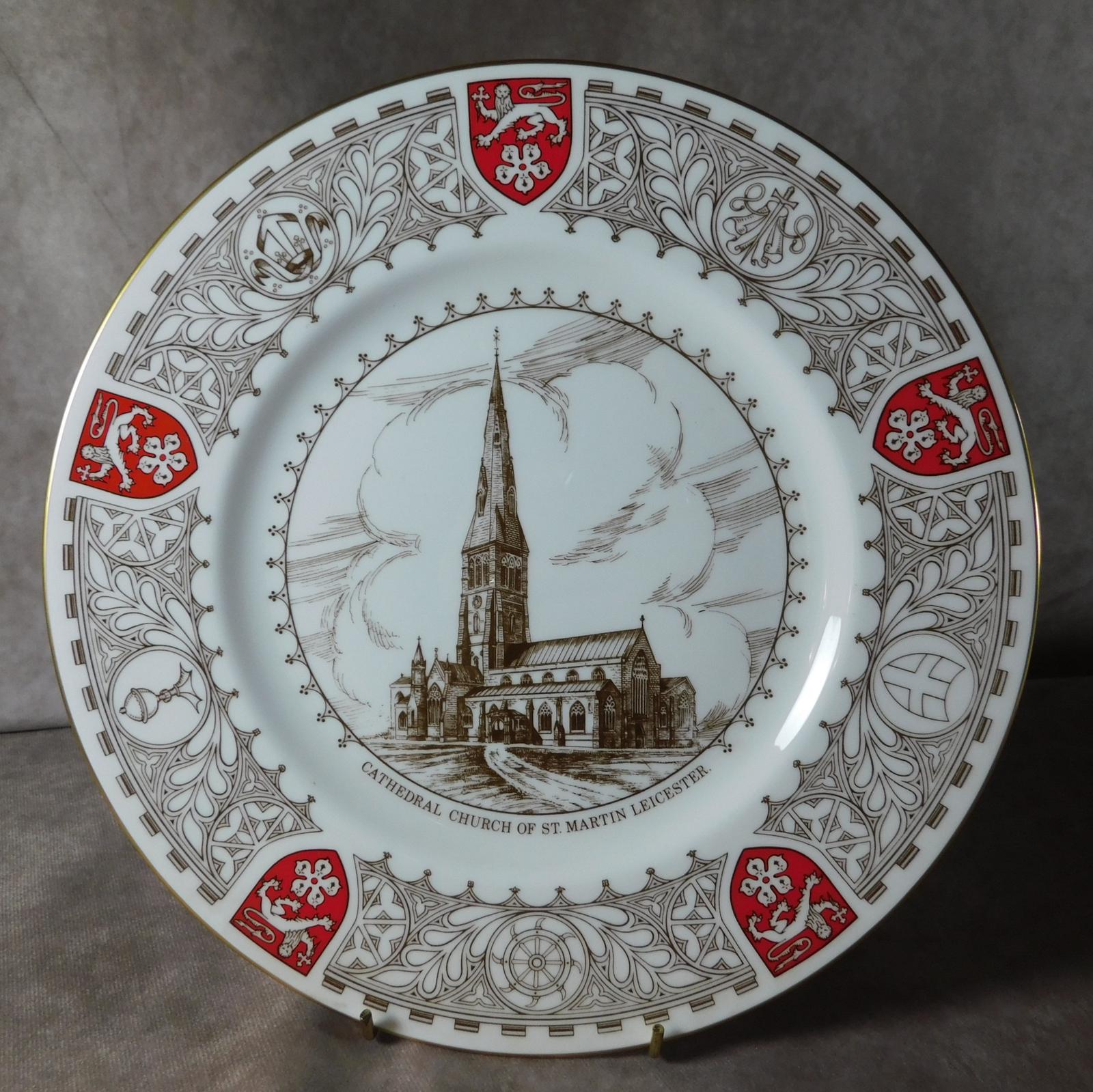 St Martin Leicester Golden Jubilee Plate by Coalport Plate (1 of 1)